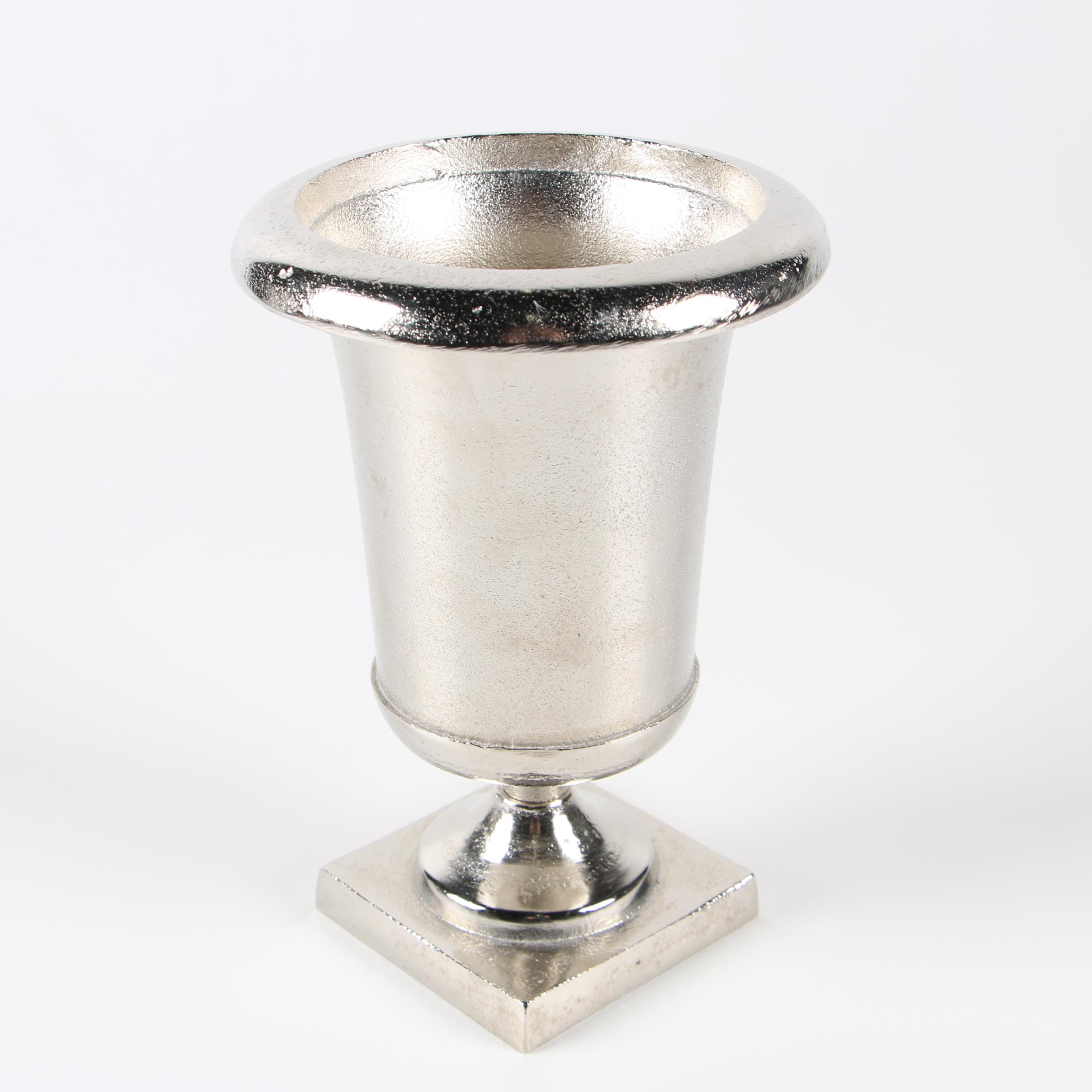 Silver-Tone Metal Alloy "Milan" Urns