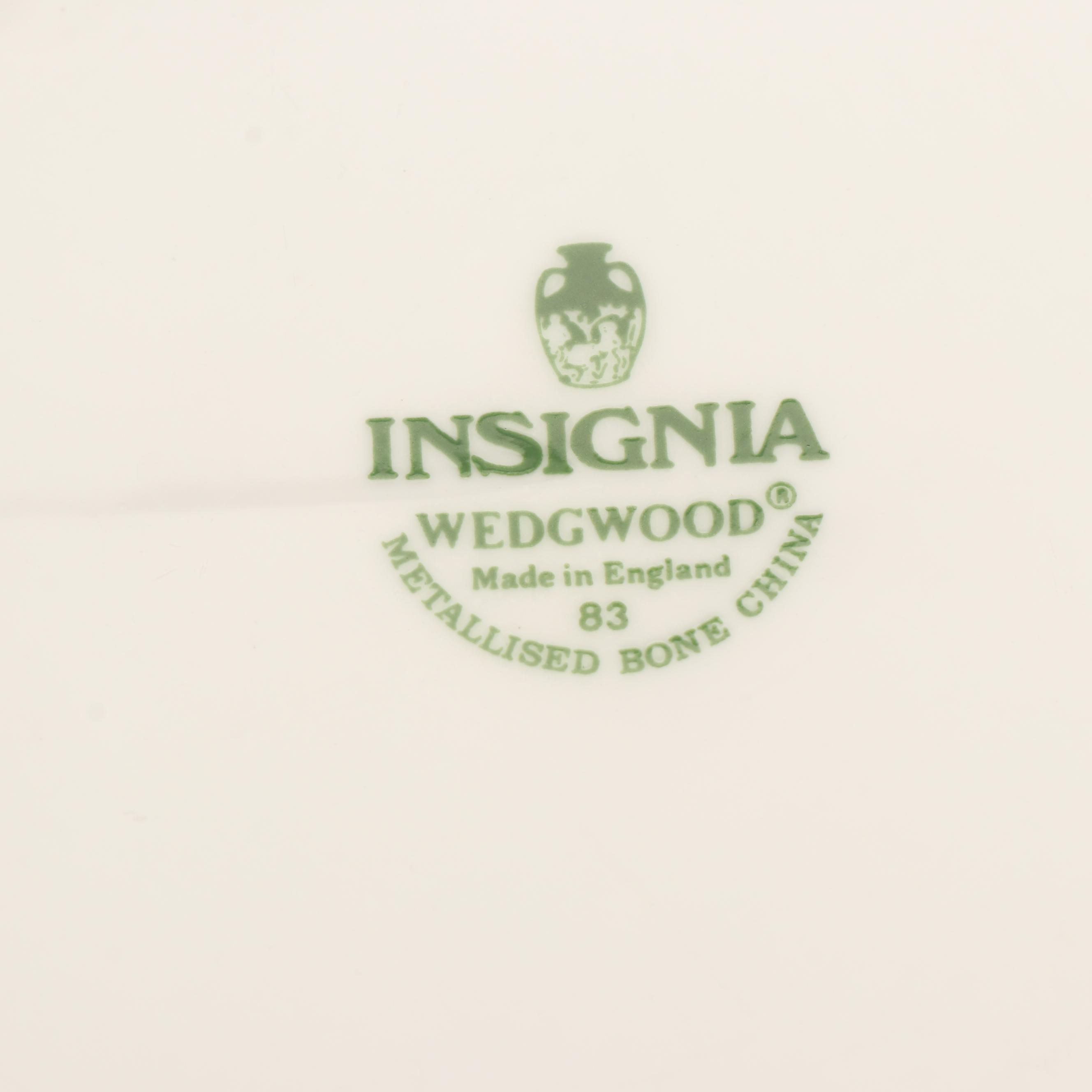 Wedgwood "Insignia" Bone China Dinnerware, Vintage