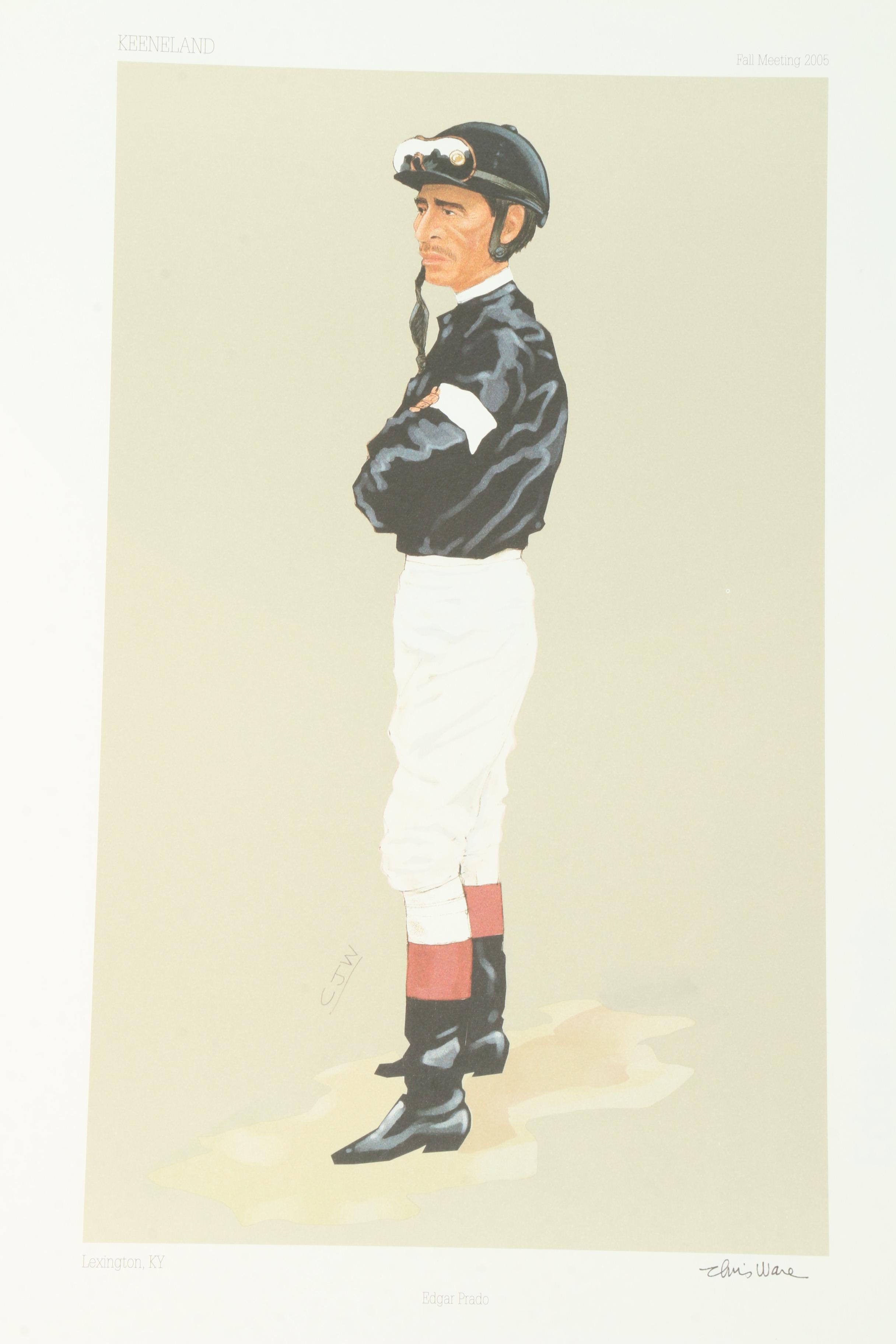 Keeneland Collection Series "Jockey Edition" Prints