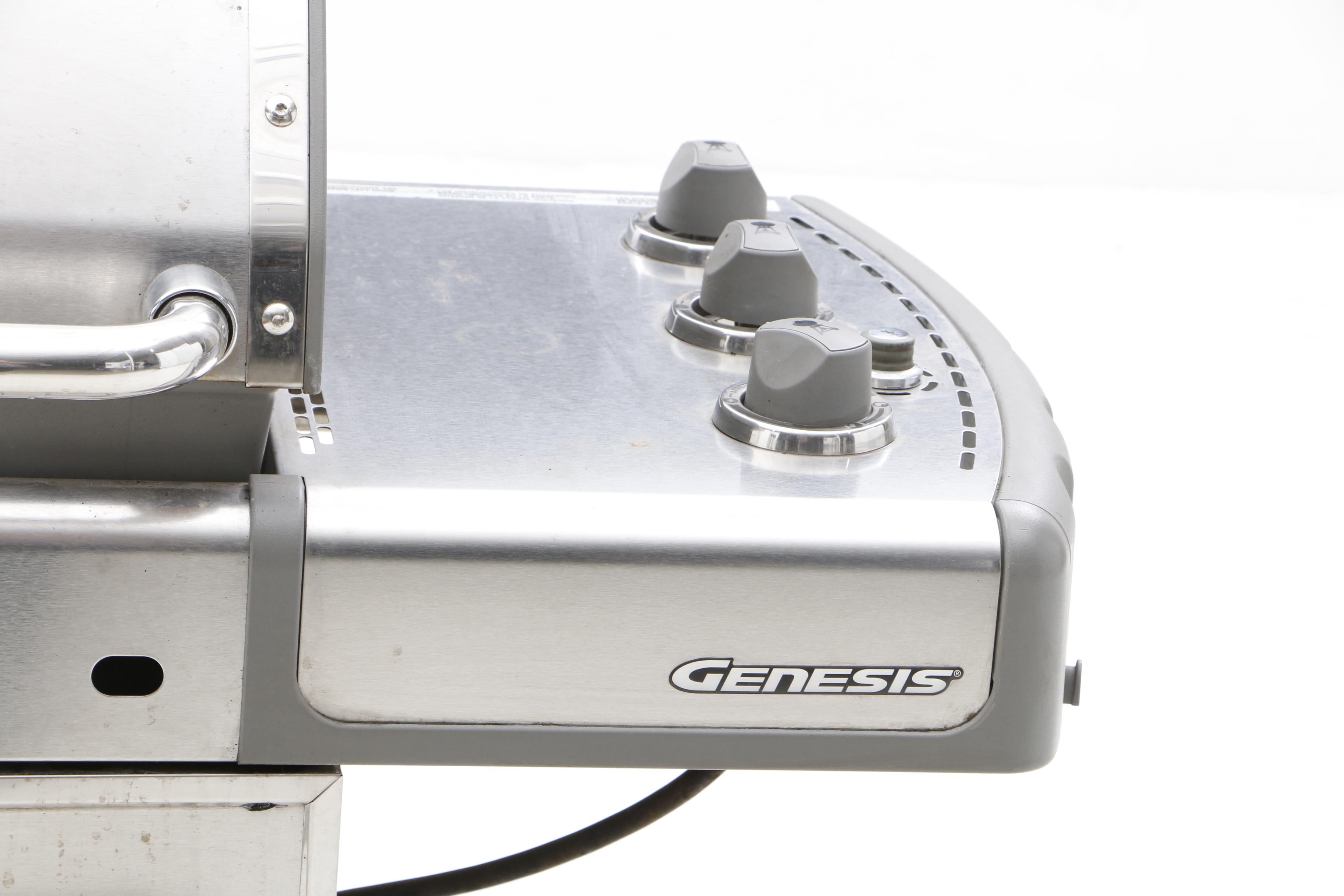 Weber Stainless Steel Genesis 4-Burner Propane Grill