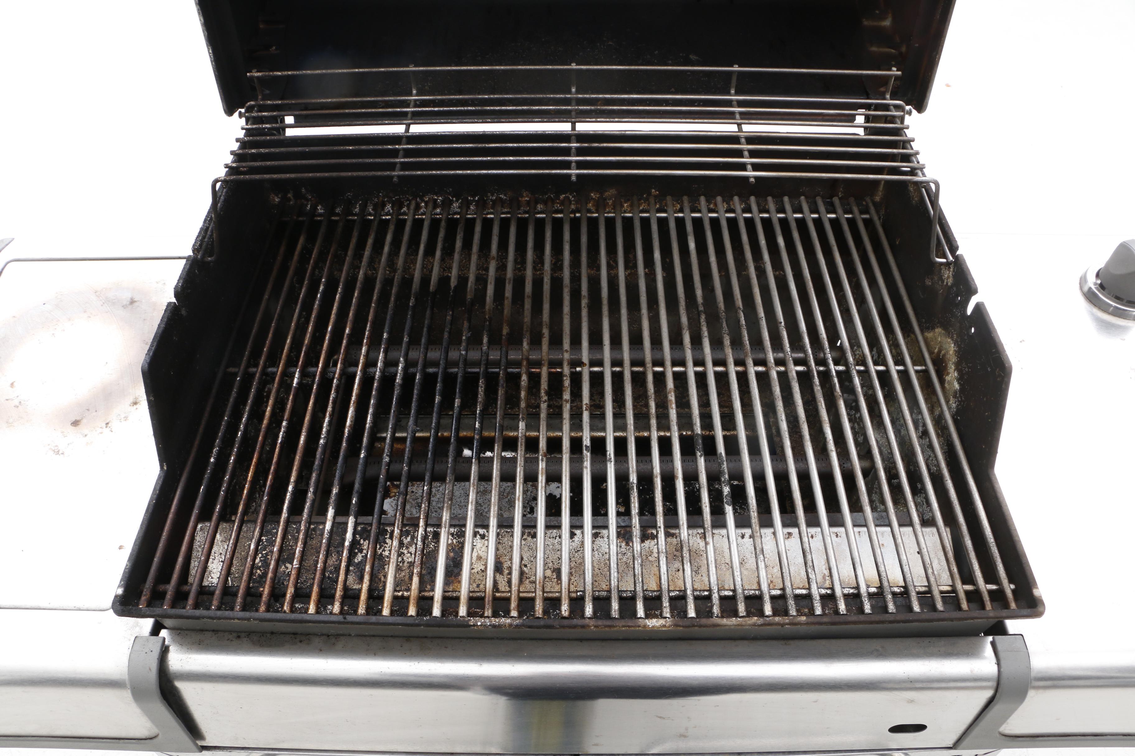 Weber Stainless Steel Genesis 4-Burner Propane Grill