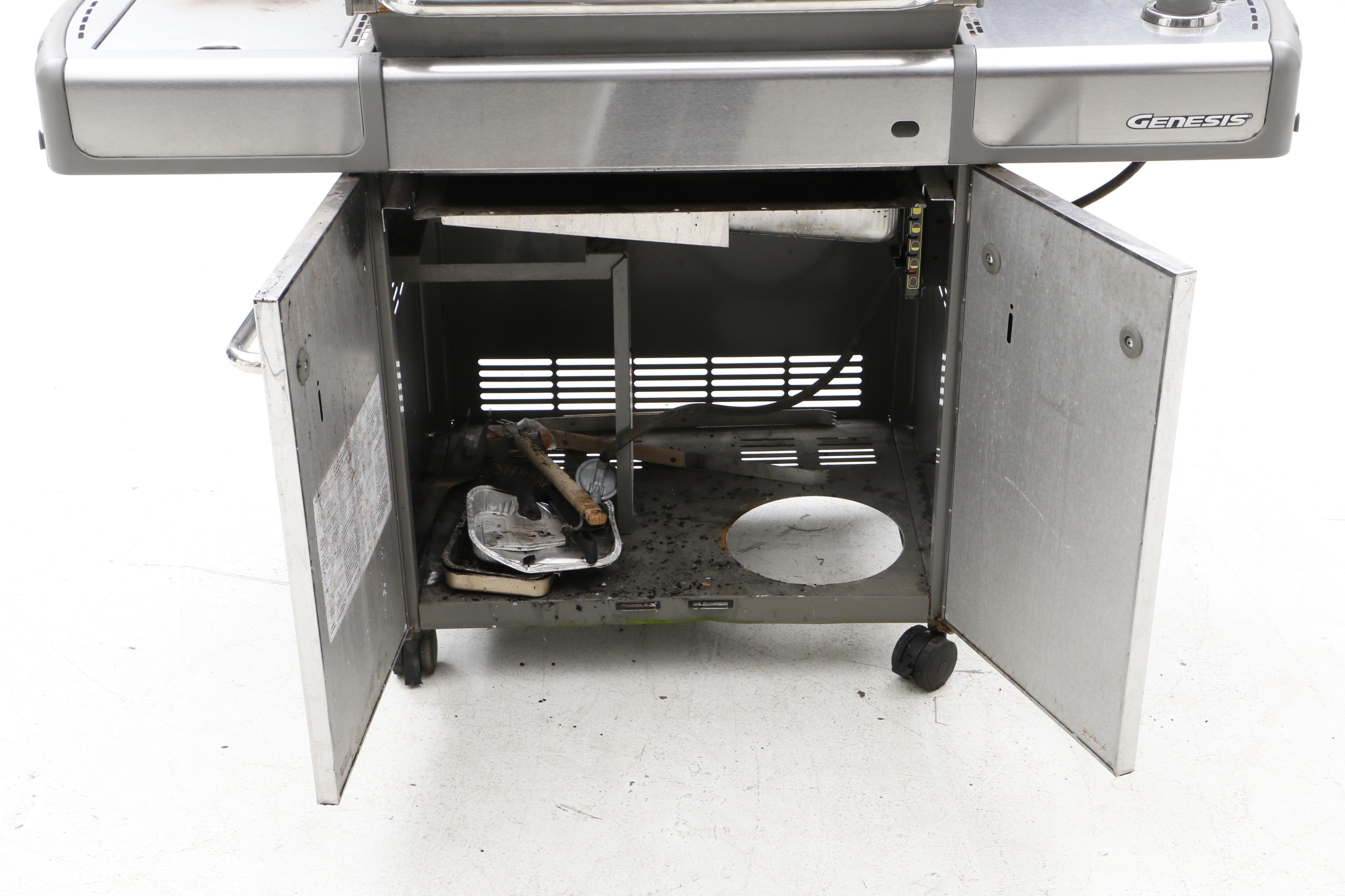 Weber Stainless Steel Genesis 4-Burner Propane Grill