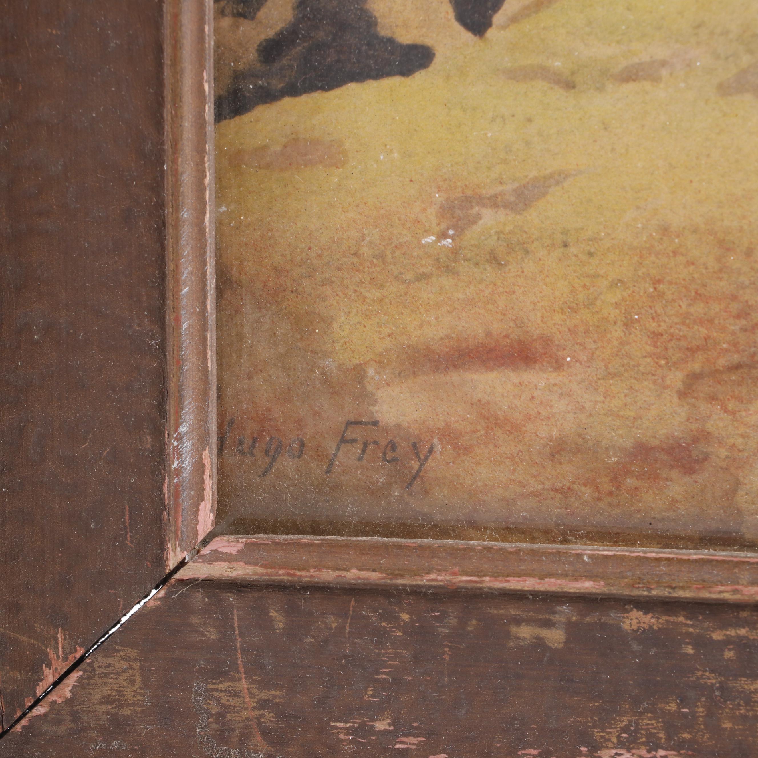 Hugo Frey Lithograph