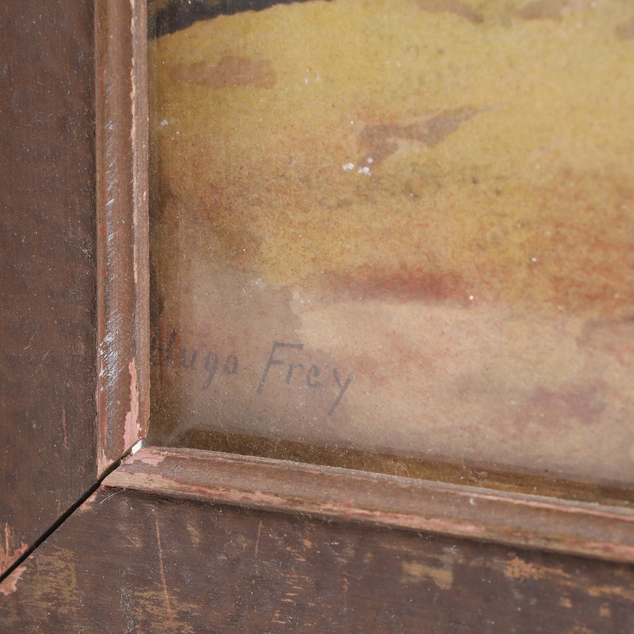 Hugo Frey Lithograph