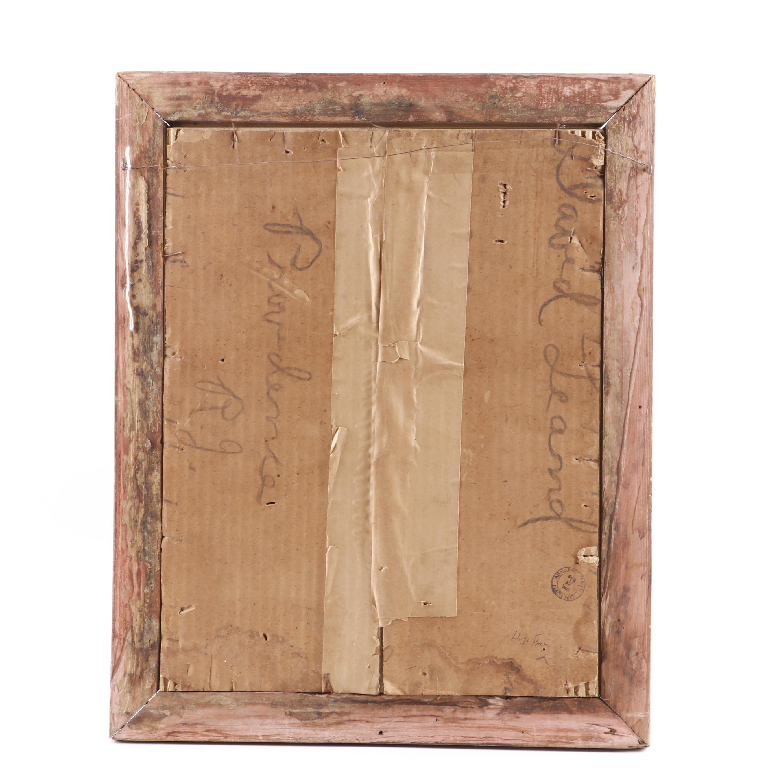 Hugo Frey Lithograph