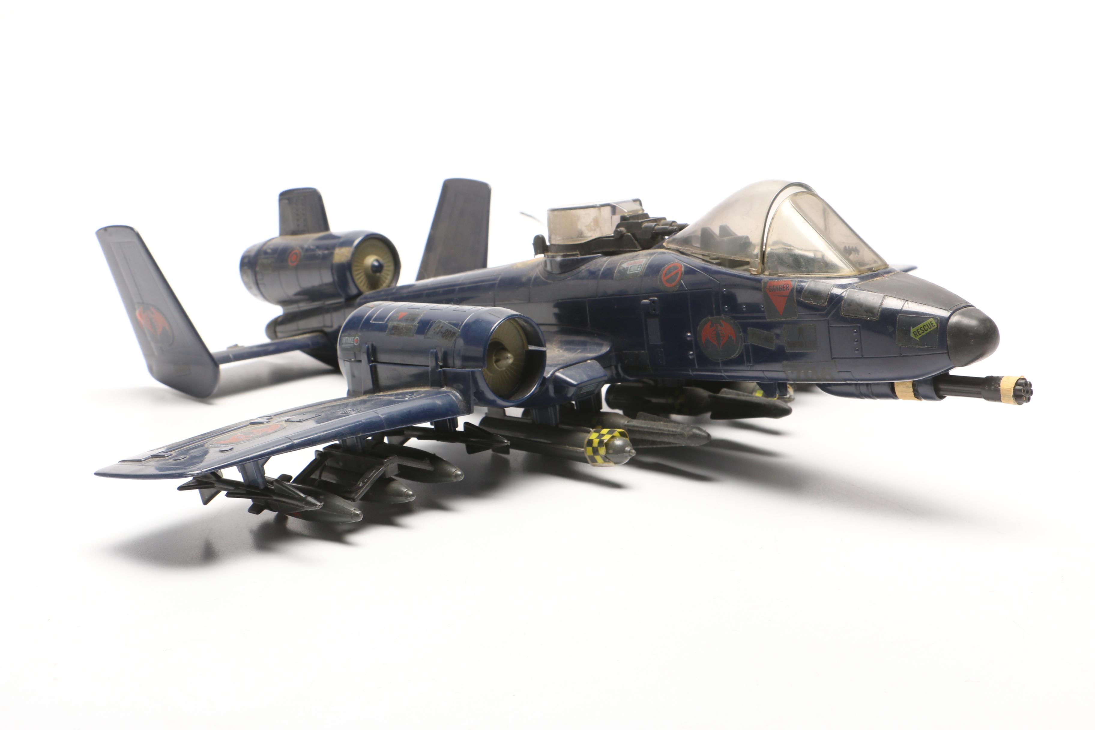 G.I. Joe Cobra Rattler Attack Jet with Box