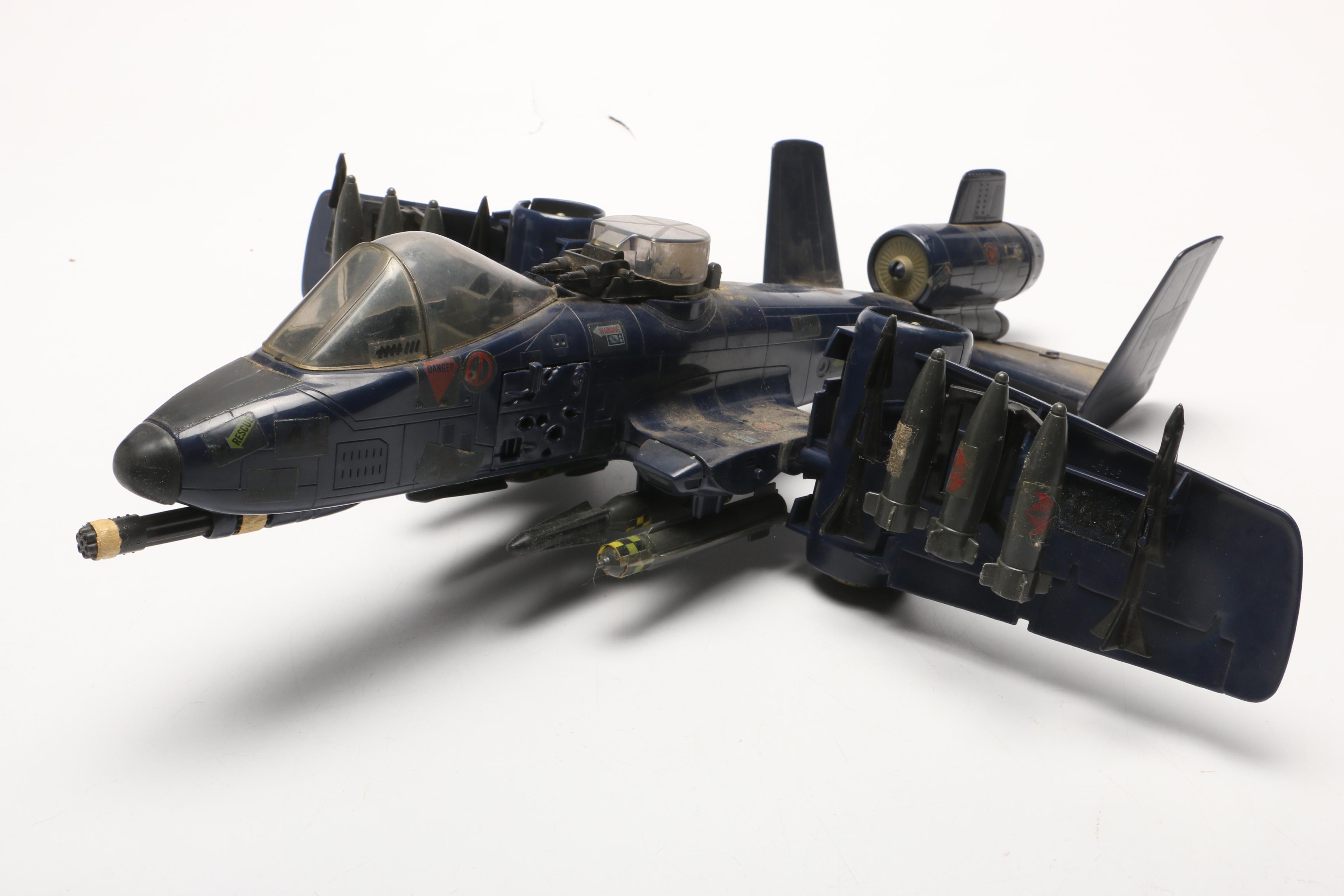 G.I. Joe Cobra Rattler Attack Jet with Box
