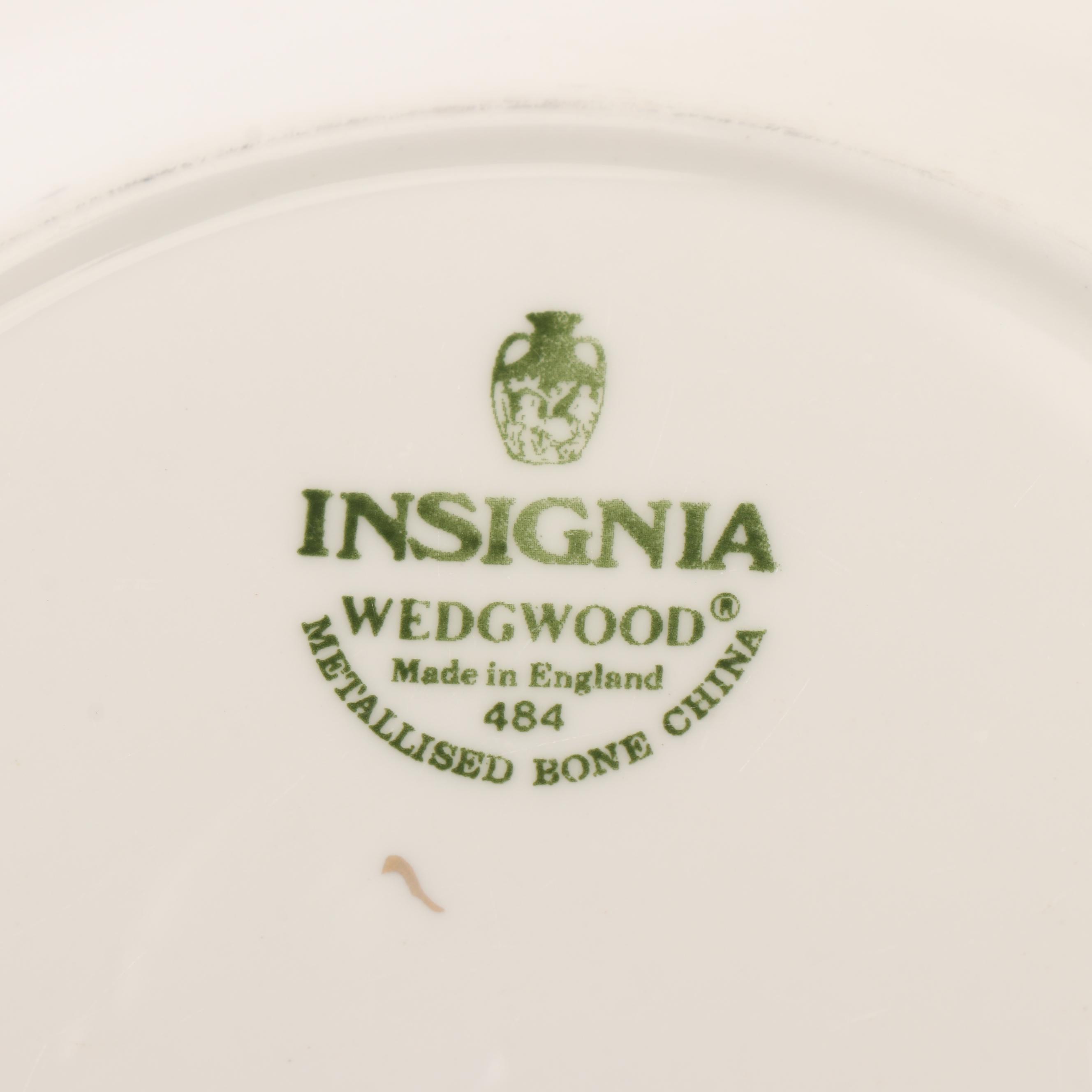 Wedgwood "Insignia" Bone China Dinnerware, Vintage