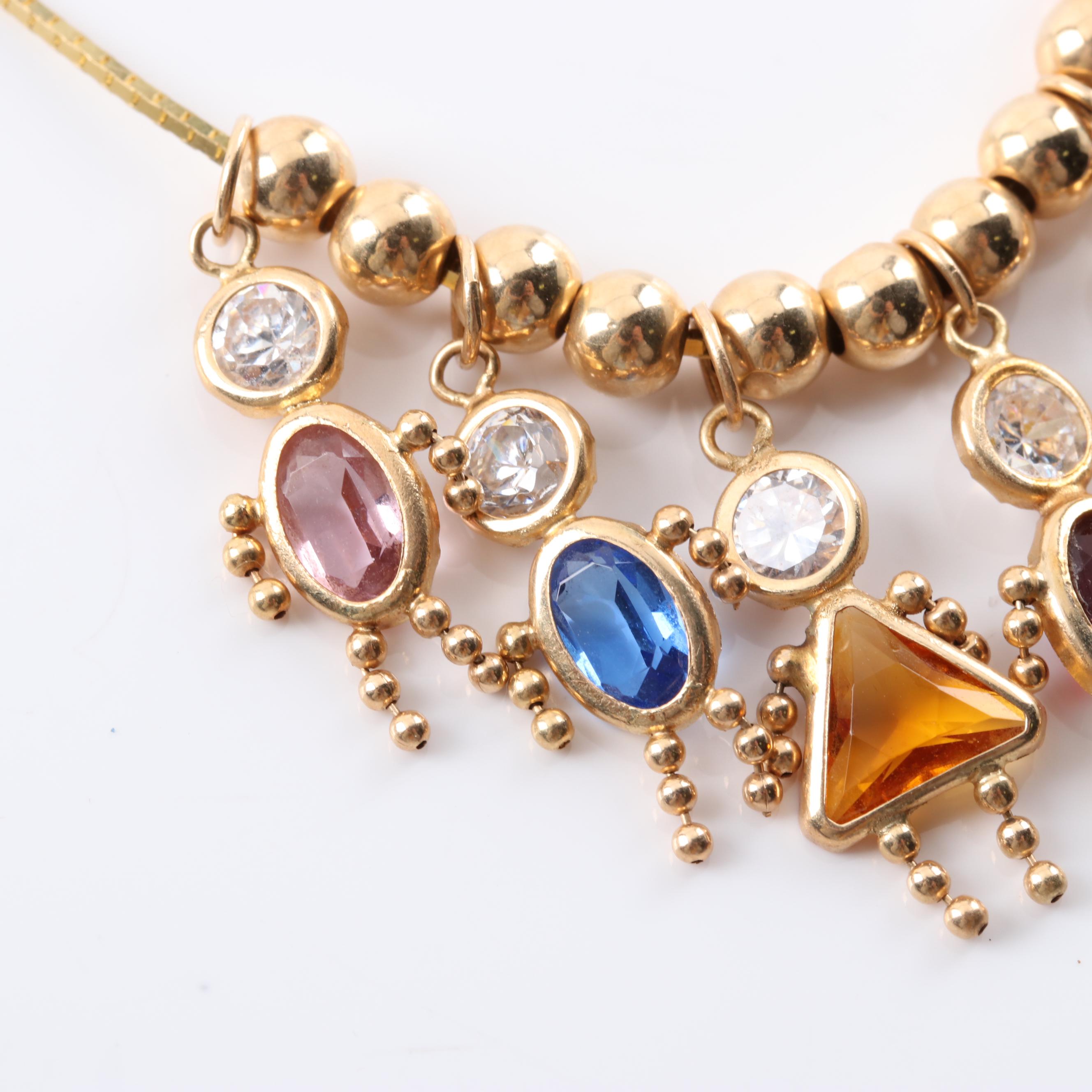 14K Yellow Gold Birthstone Boy and Girl Charms