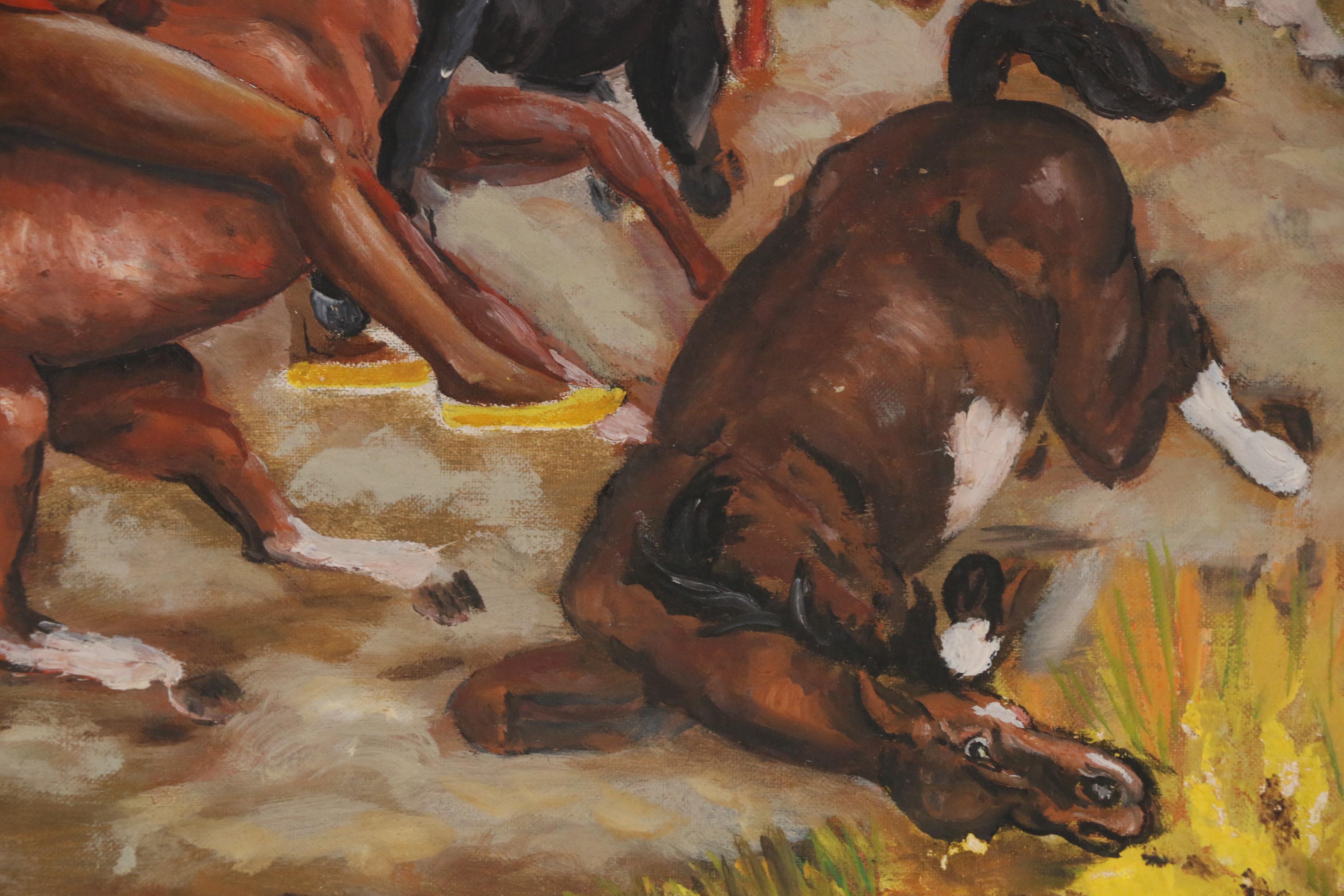 Joan Dobbs Henry Western Oil Painting