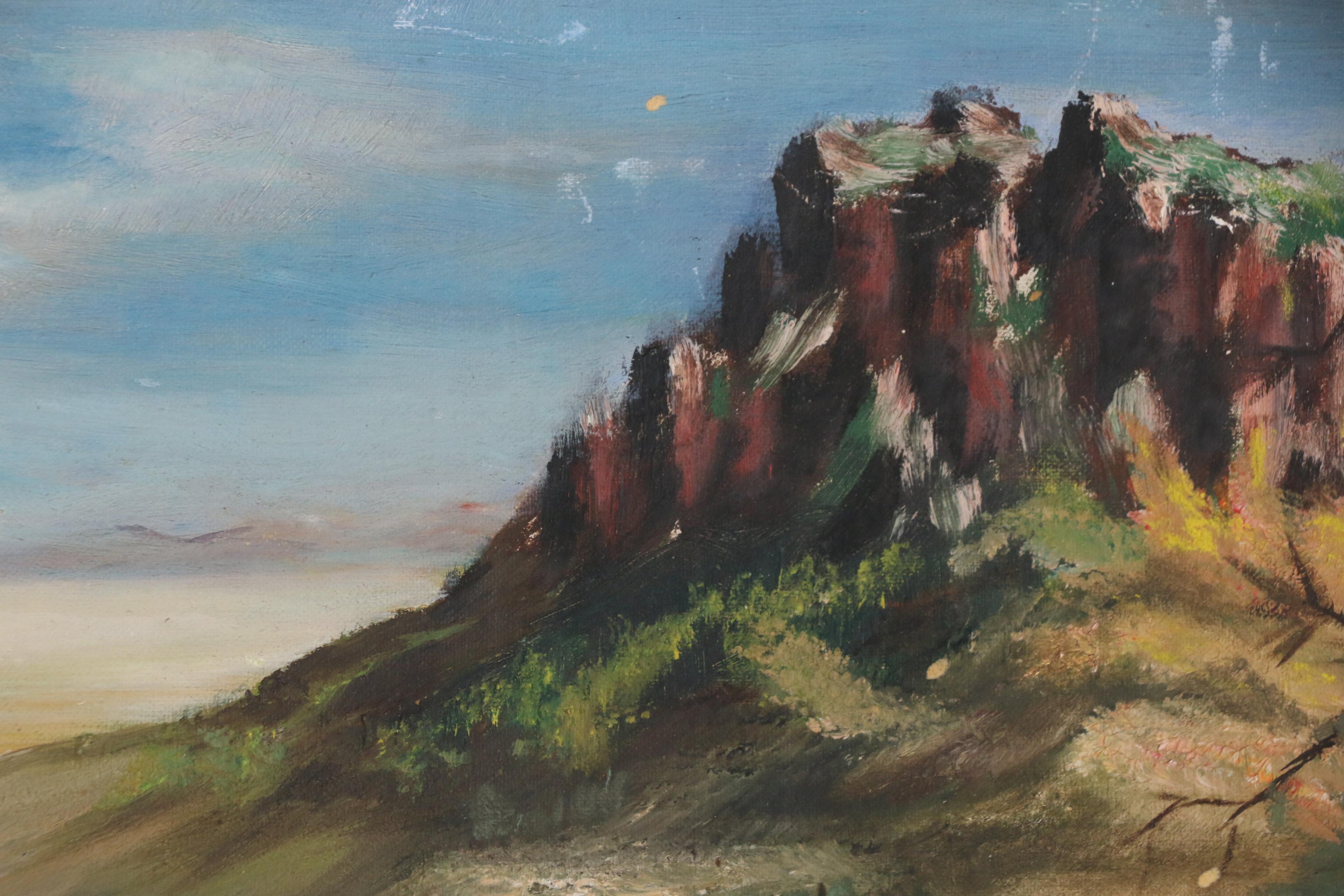 Joan Dobbs Henry Western Oil Painting