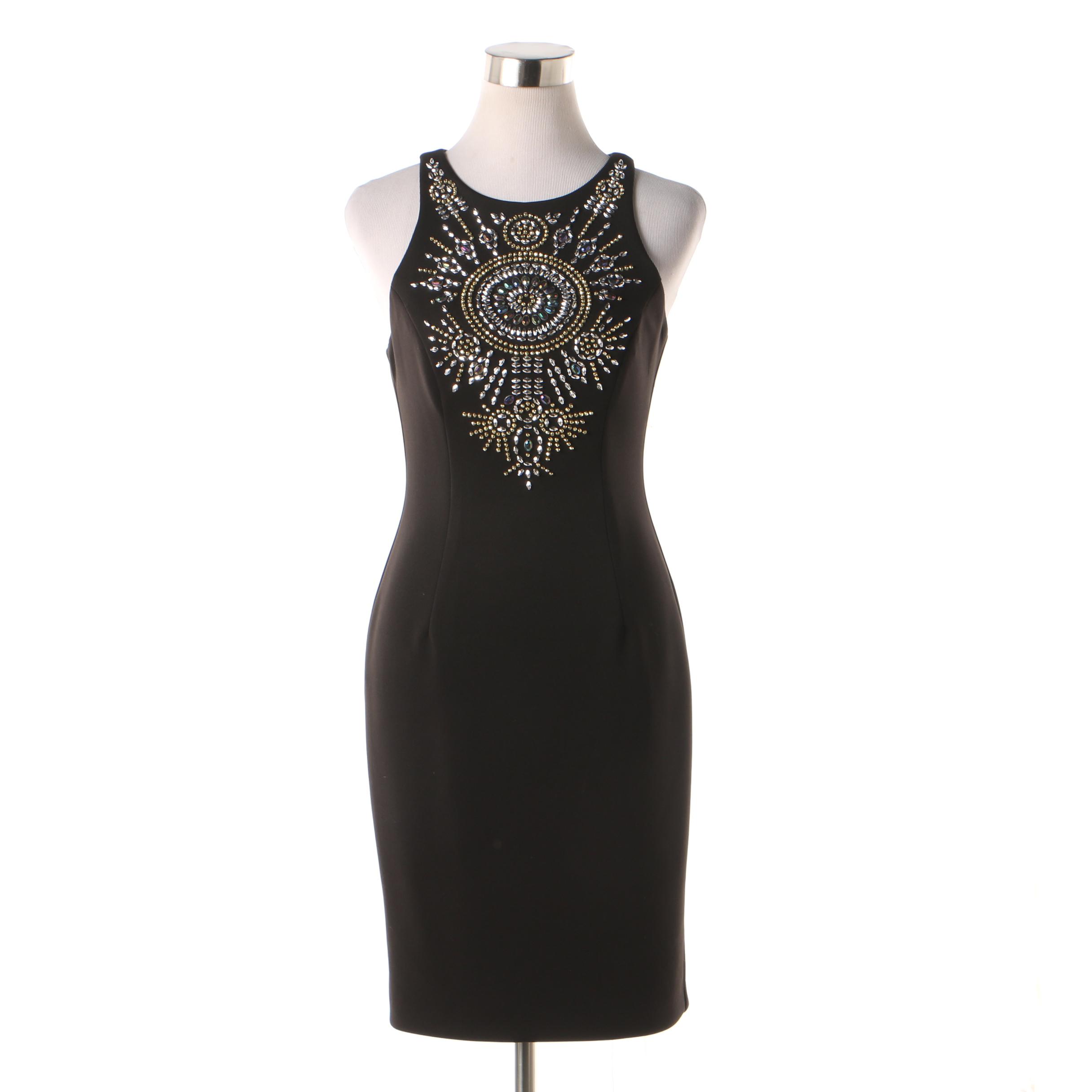 Alexia Admor Embellished Sleeveless Dress