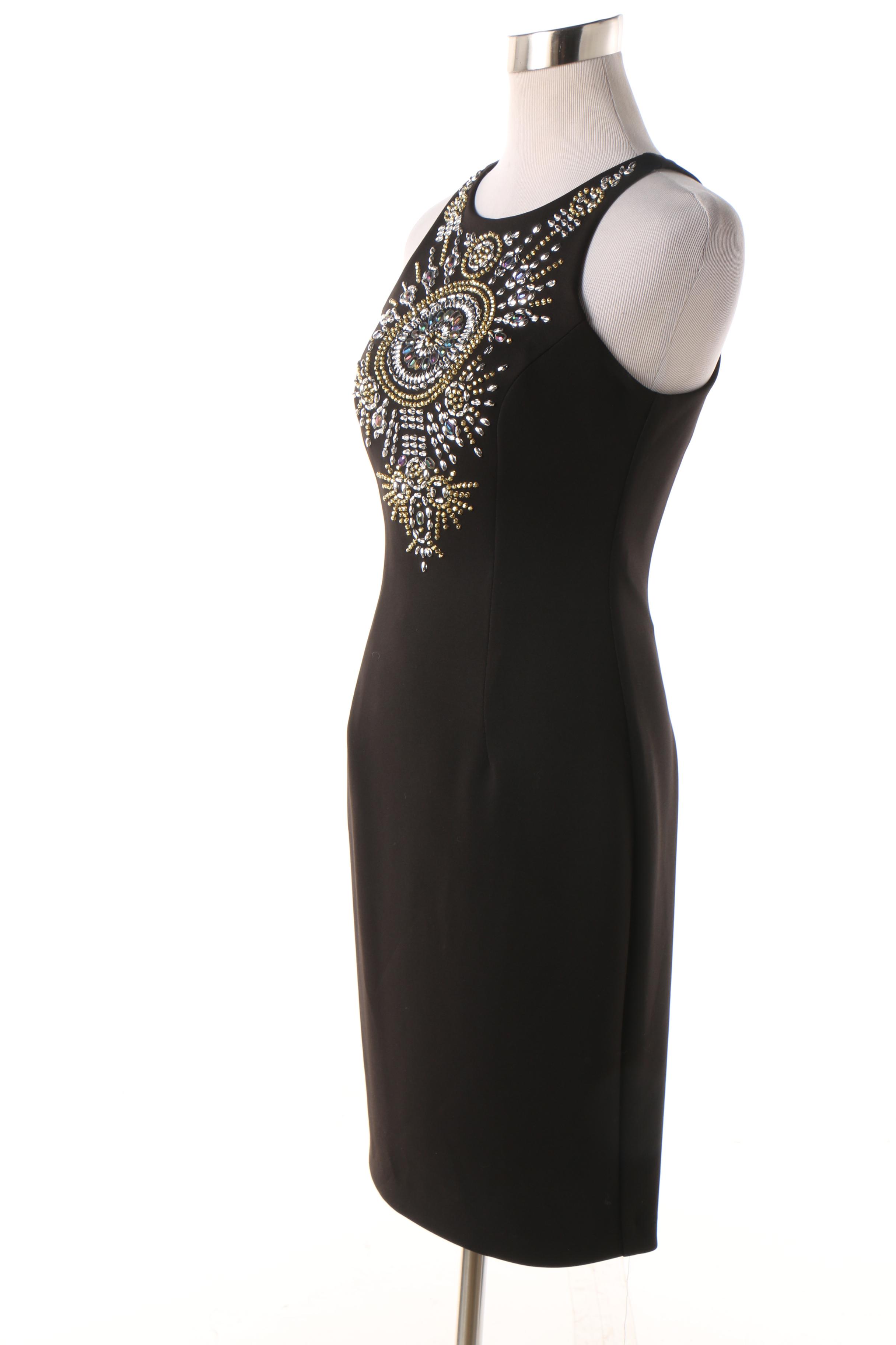 Alexia Admor Embellished Sleeveless Dress