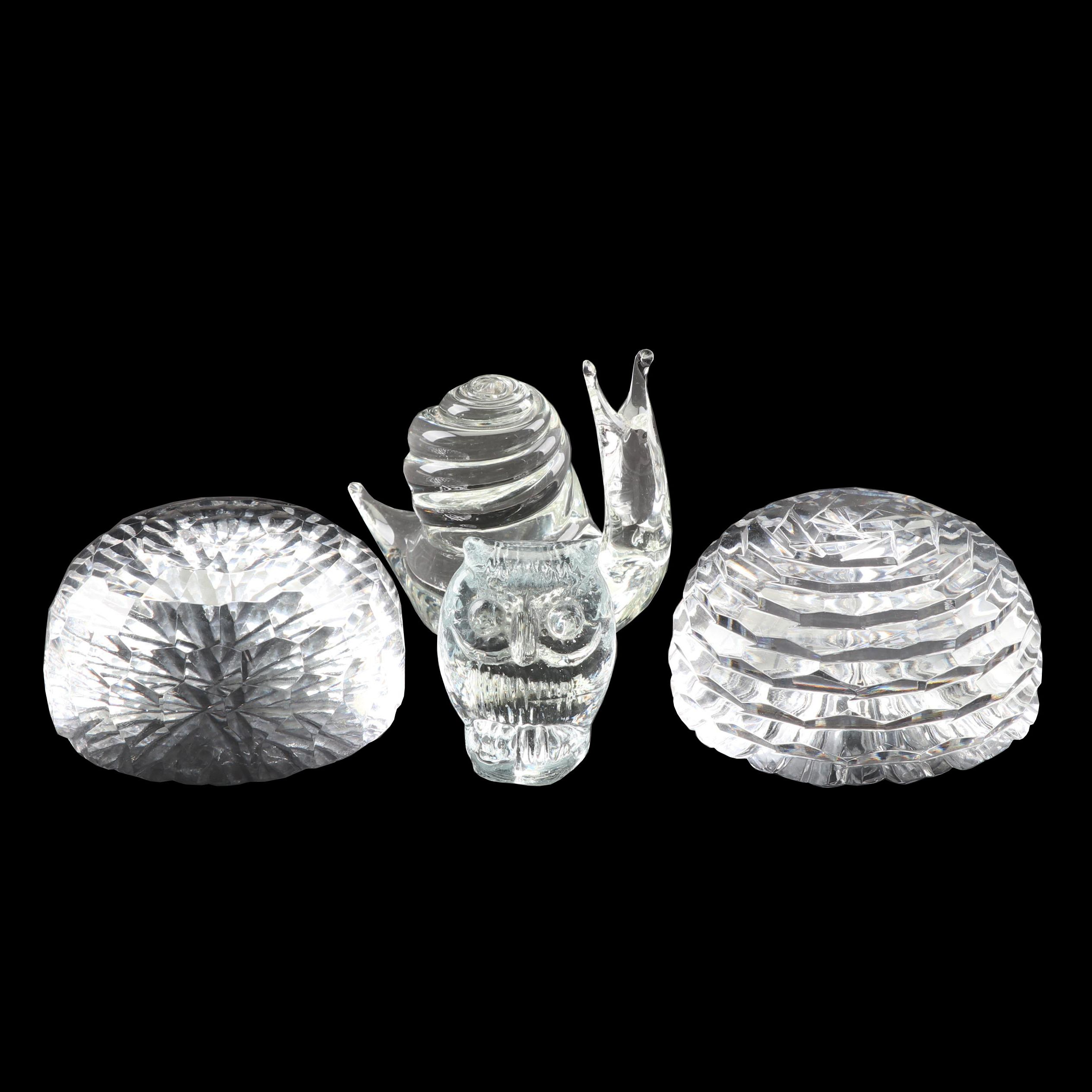 Crystal and Glass Paperweights
