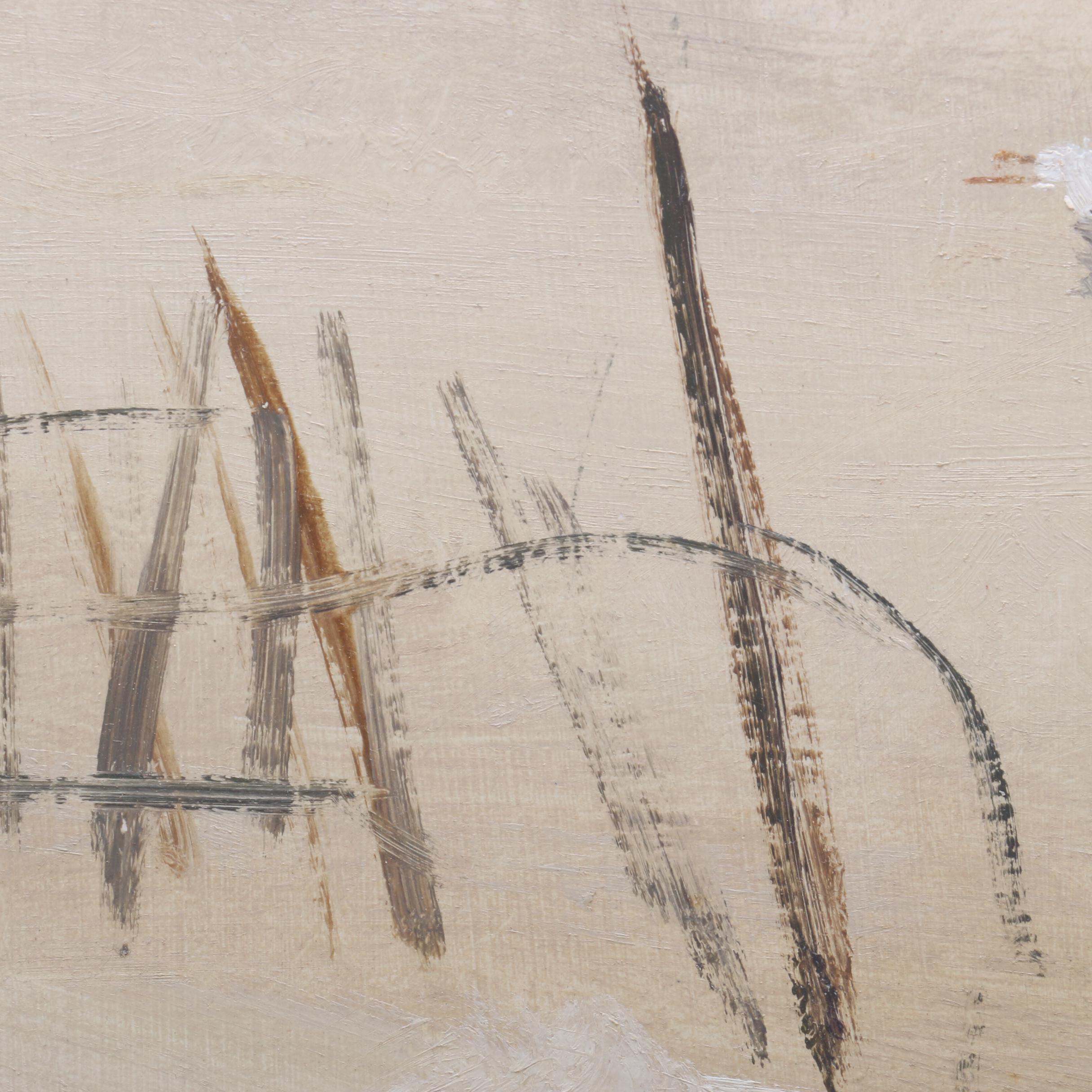 Harry Barton Oil Painting of Shore