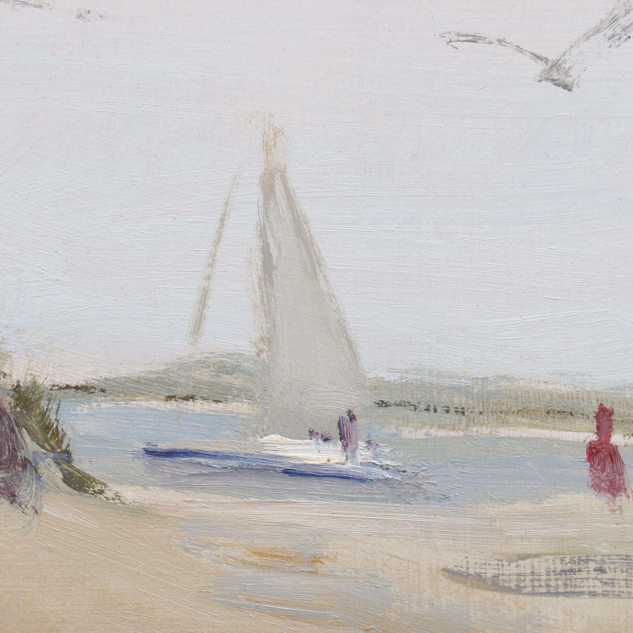 Harry Barton Oil Painting of Shore