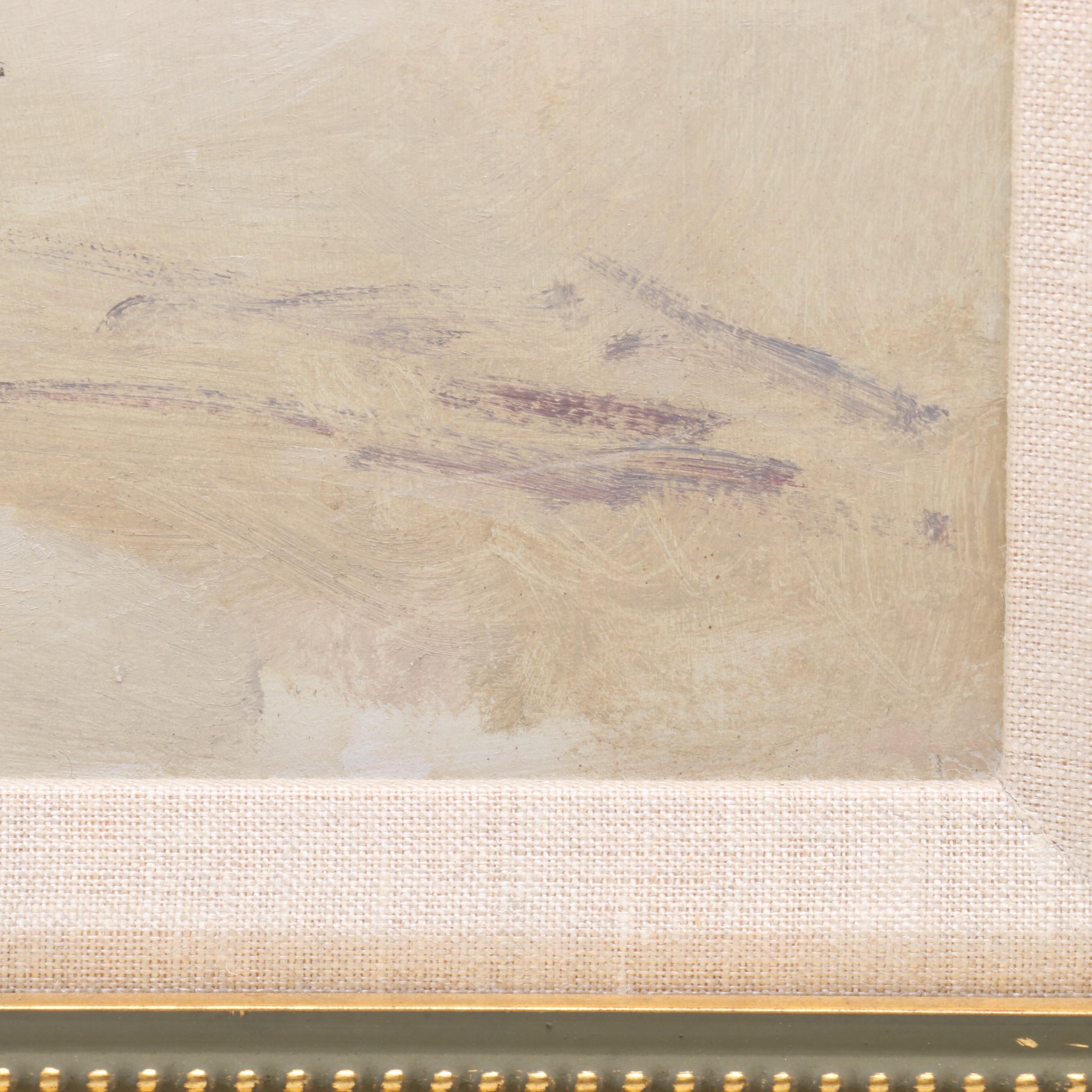 Harry Barton Oil Painting of Shore