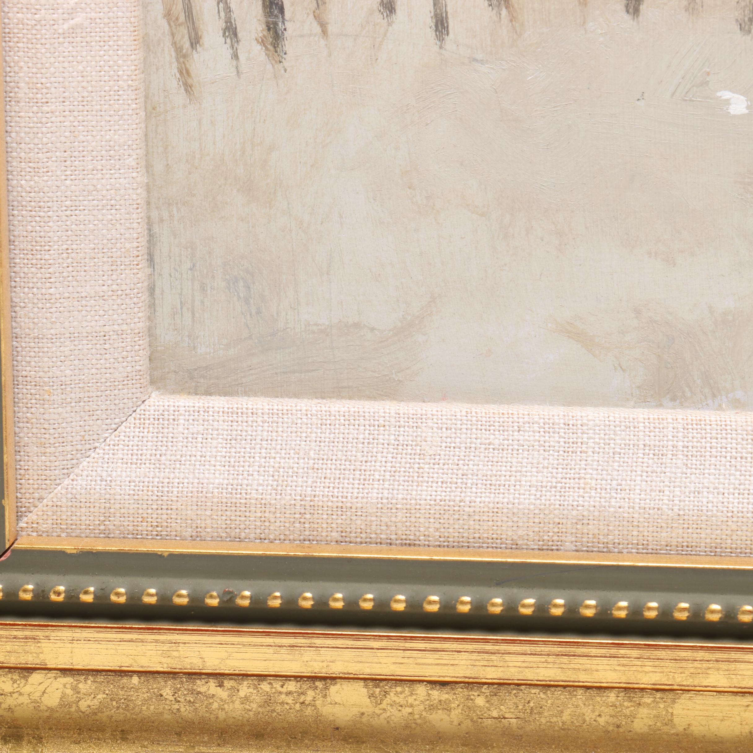 Harry Barton Oil Painting of Shore