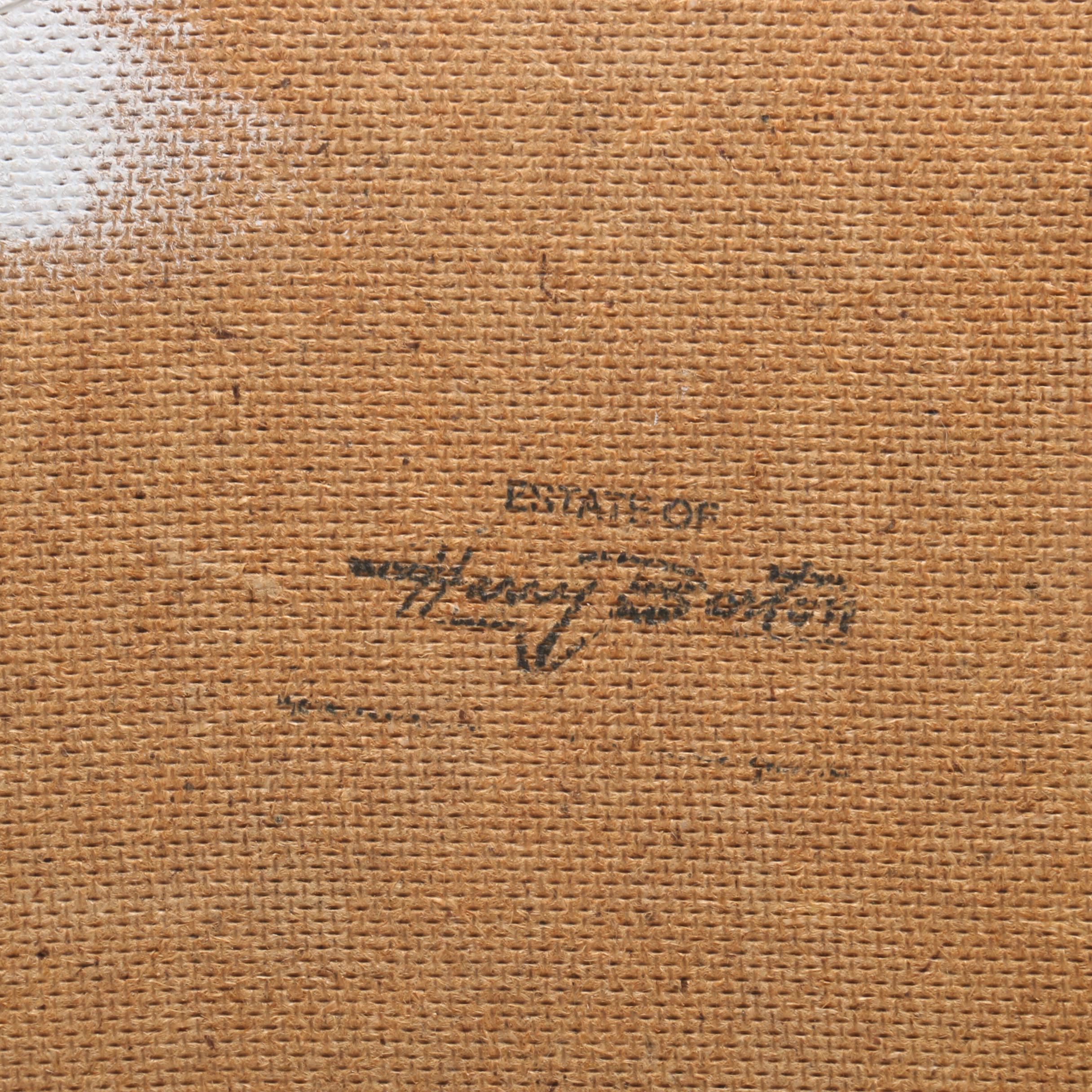 Harry Barton Oil Painting of Shore