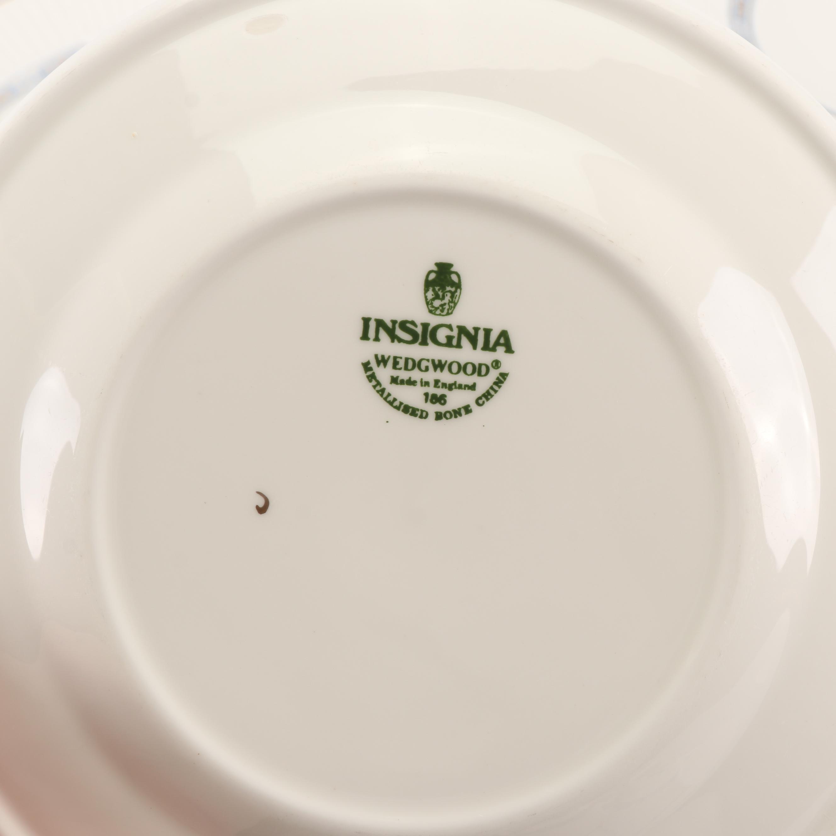 Wedgwood "Insignia" Metallised Bone China Dinnerware