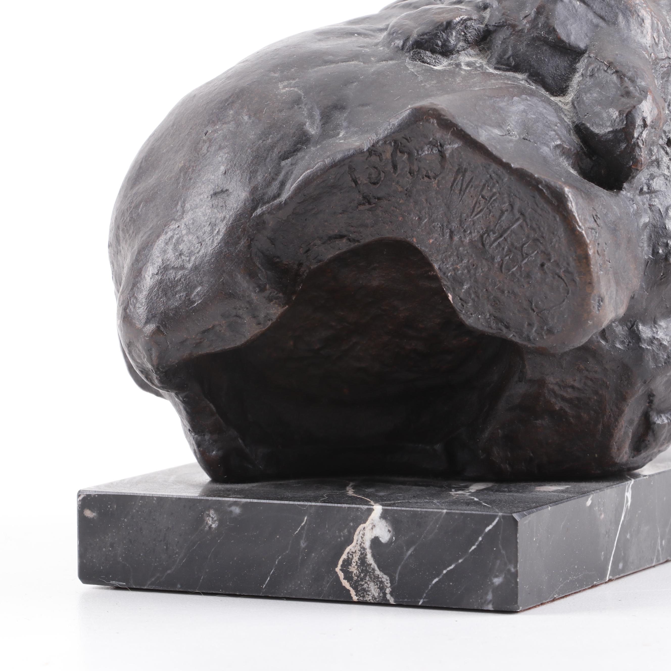 Alva Museum Replicas Sculpture After Constantin Brancusi's "Sleeping Child"