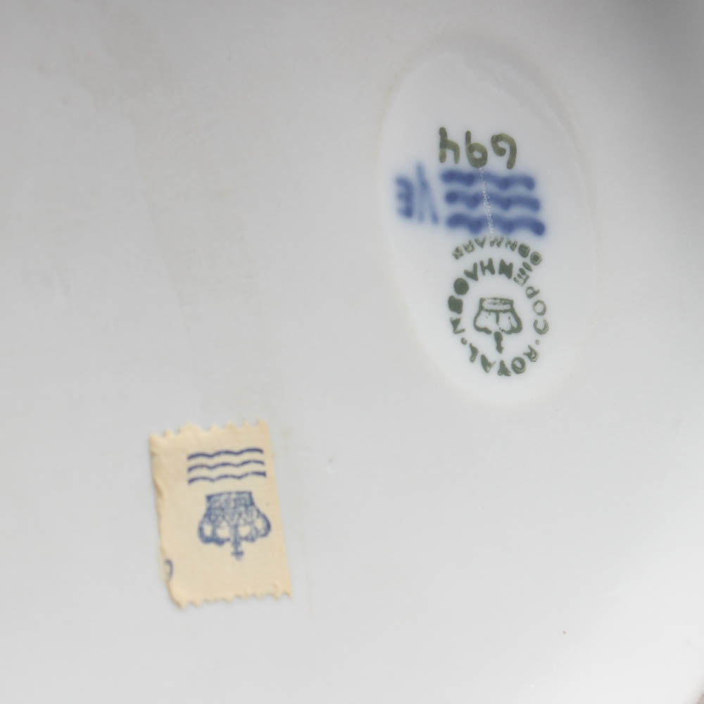 Royal Copenhagen Porcelain Figurines "Girl with Goose" and "Girl with Goats"