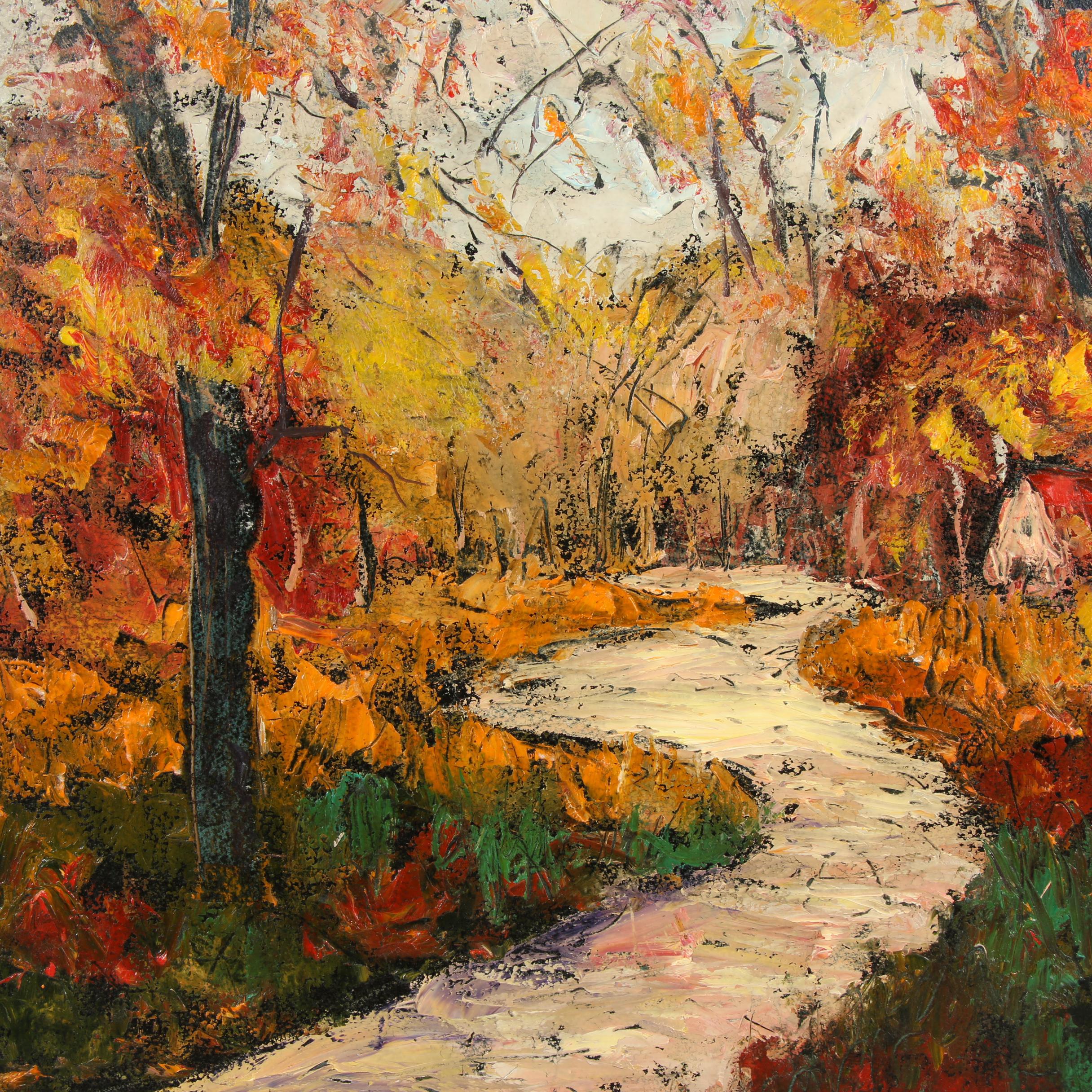 Oleg "Bika" Tsaava Oil Painting of Landscape