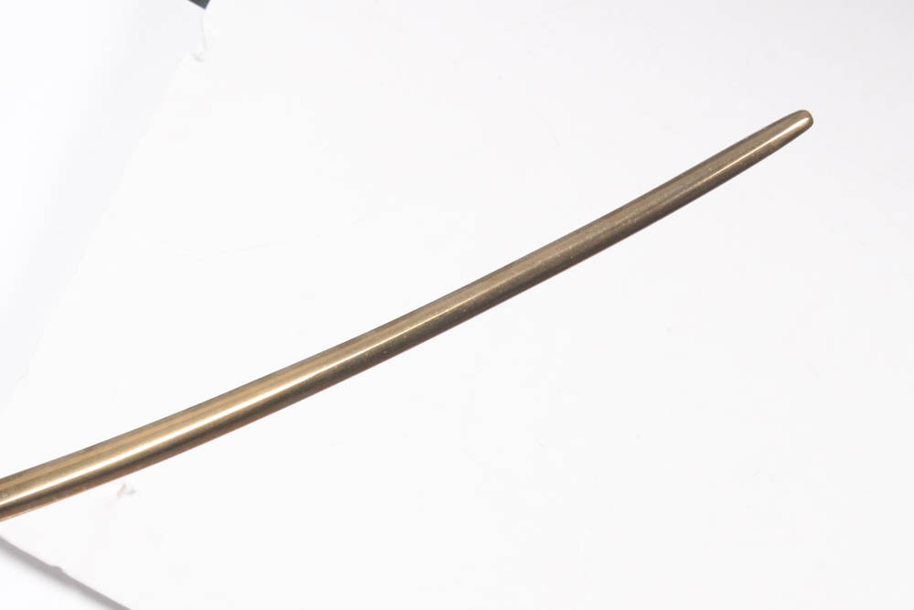 Lou Pearson and Robbie Robins Modernist Brass on Marble Sculpture, Circa 1990s