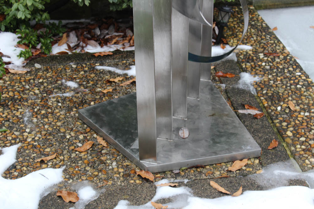 Bruce Stillman Stainless Steel Kinetic Sculpture "Wind Rhythms"