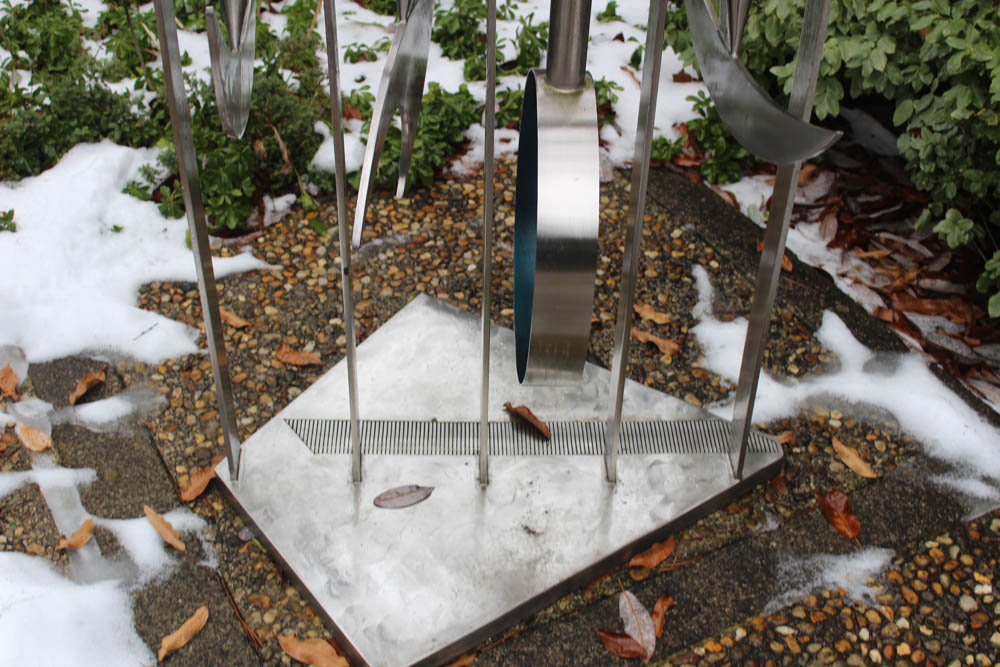 Bruce Stillman Stainless Steel Kinetic Sculpture "Wind Rhythms"