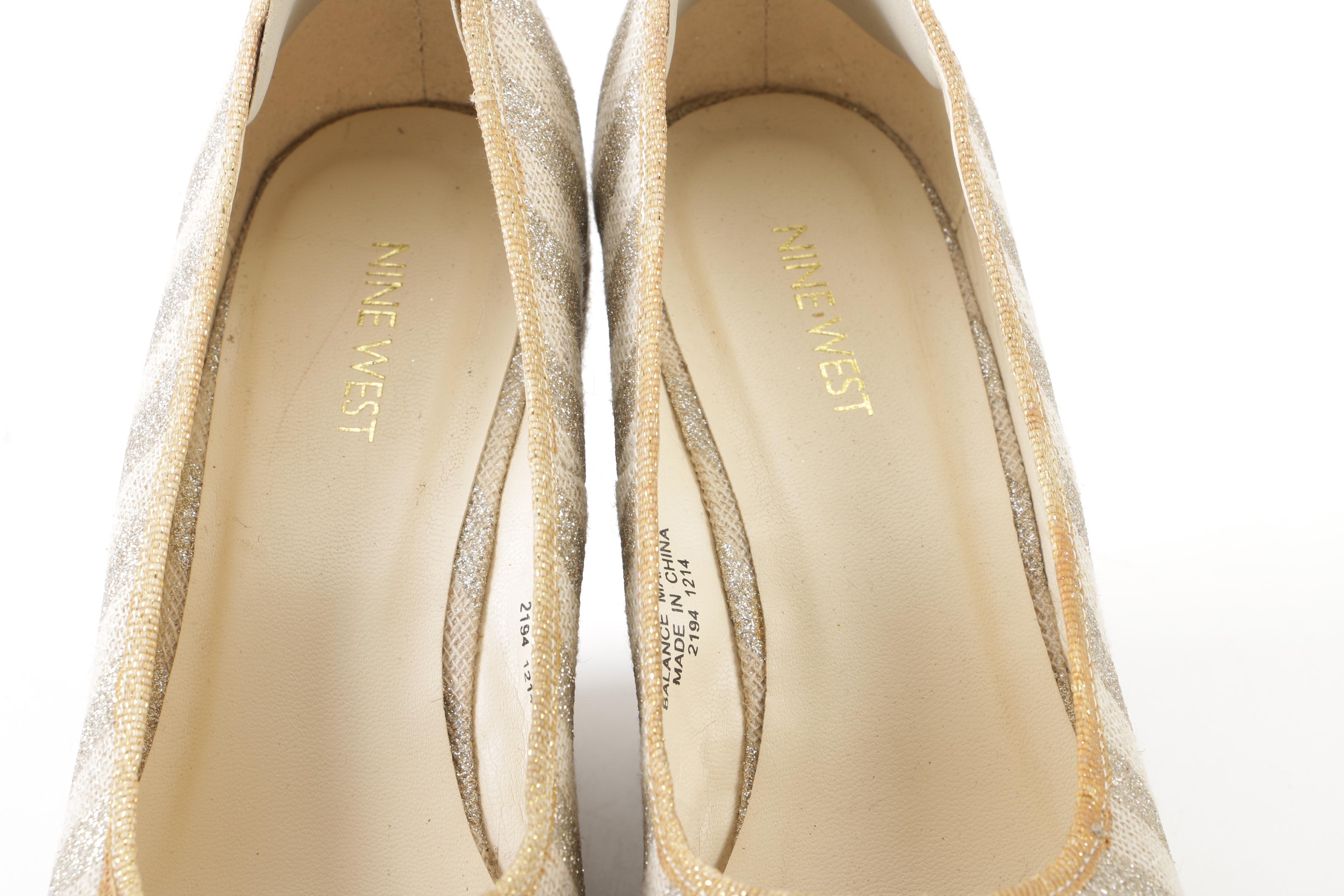 Tory Burch and Nine West Wedges