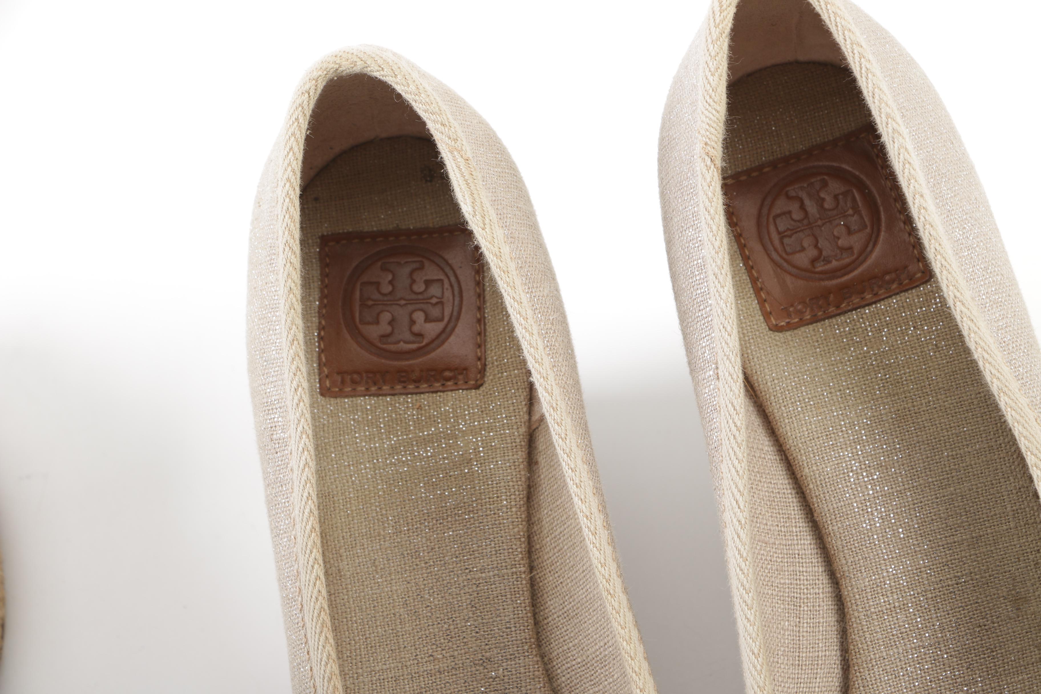 Tory Burch and Nine West Wedges