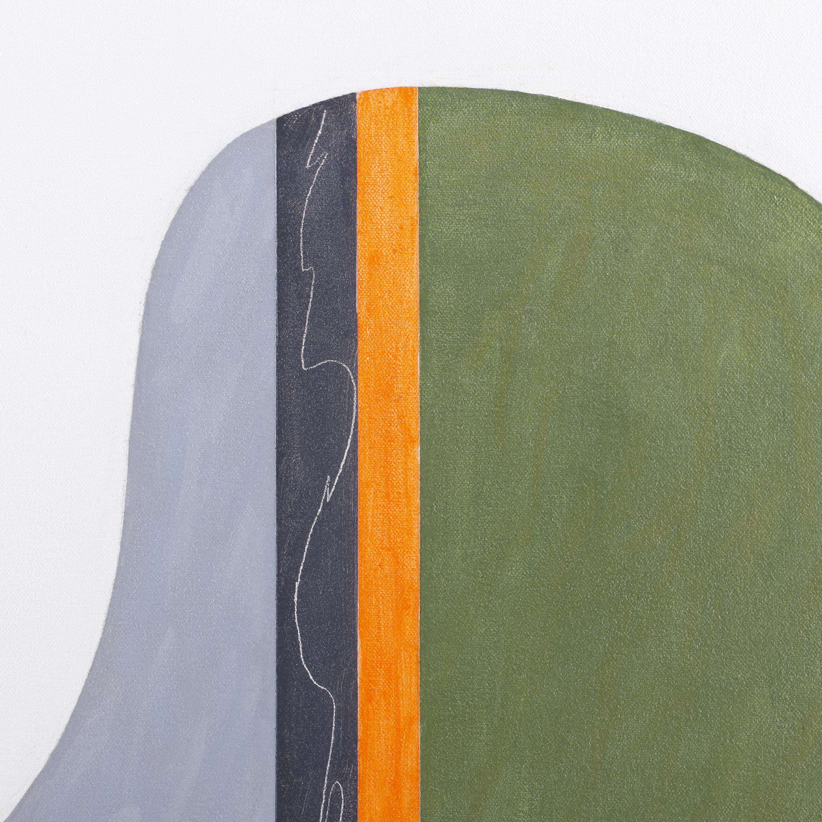 Ted Knerr Abstract Acrylic Painting