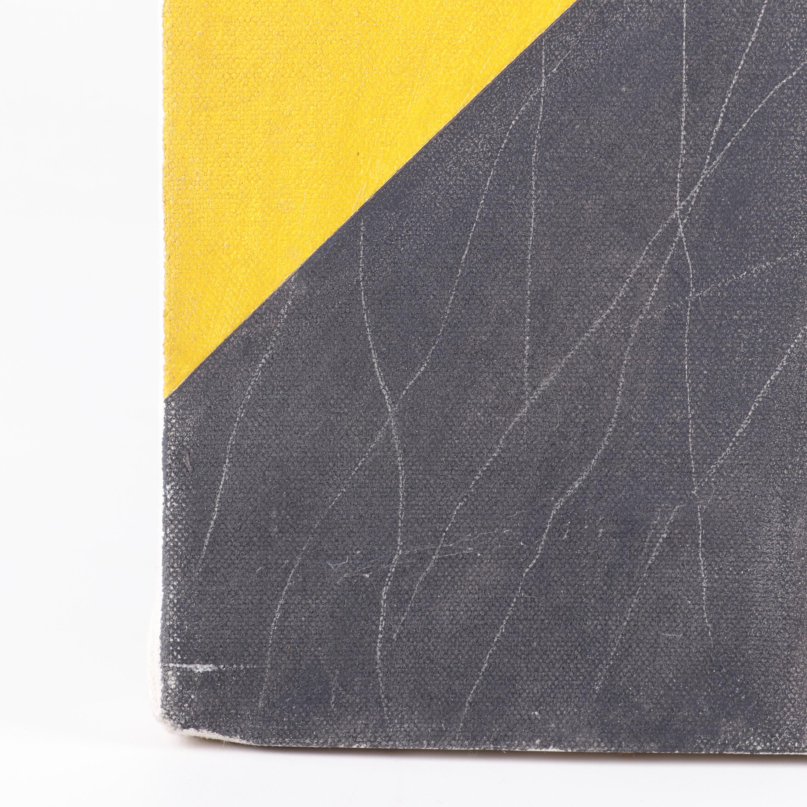 Ted Knerr Abstract Acrylic Painting