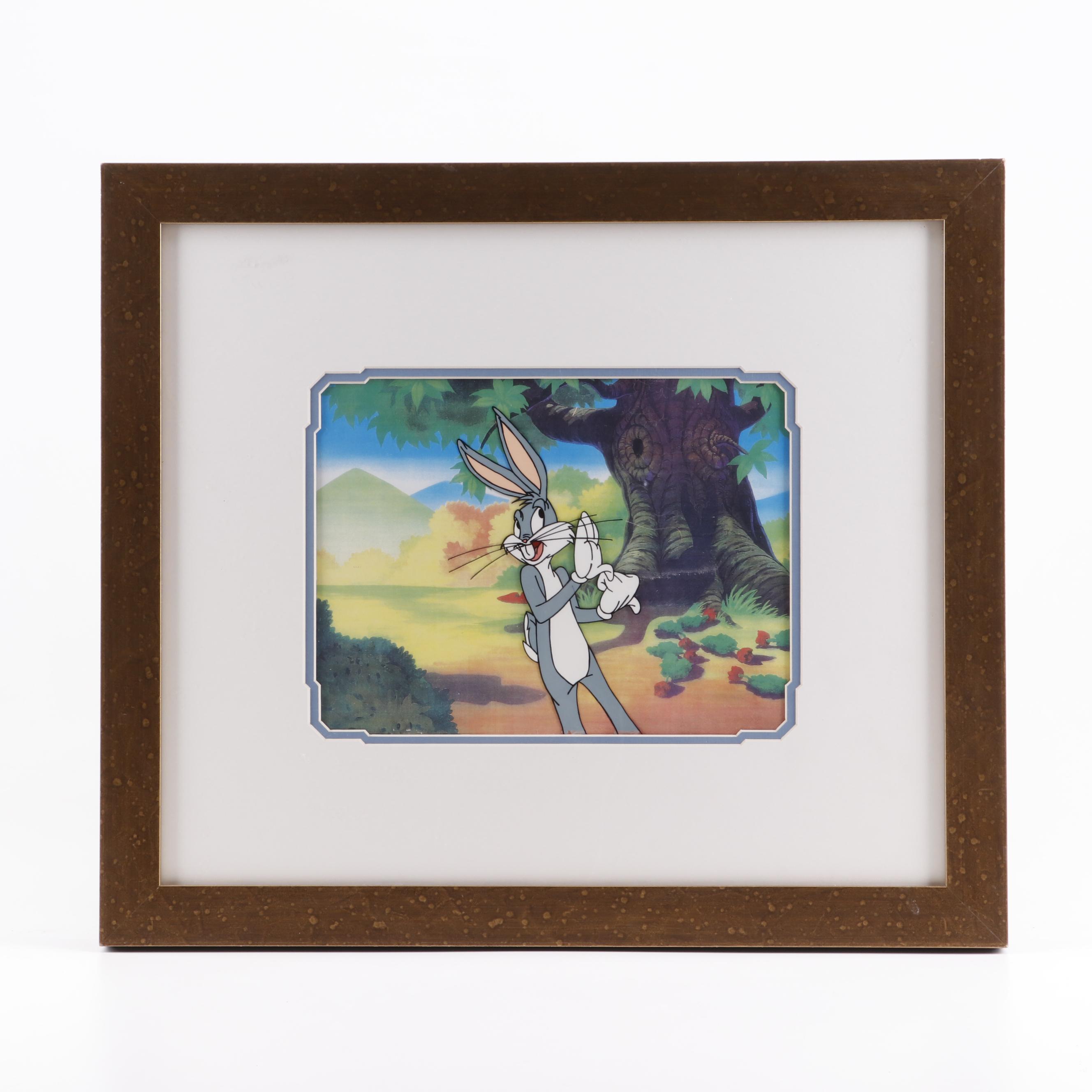 Warner Brothers Animation Cel "Bugs Bunny"
