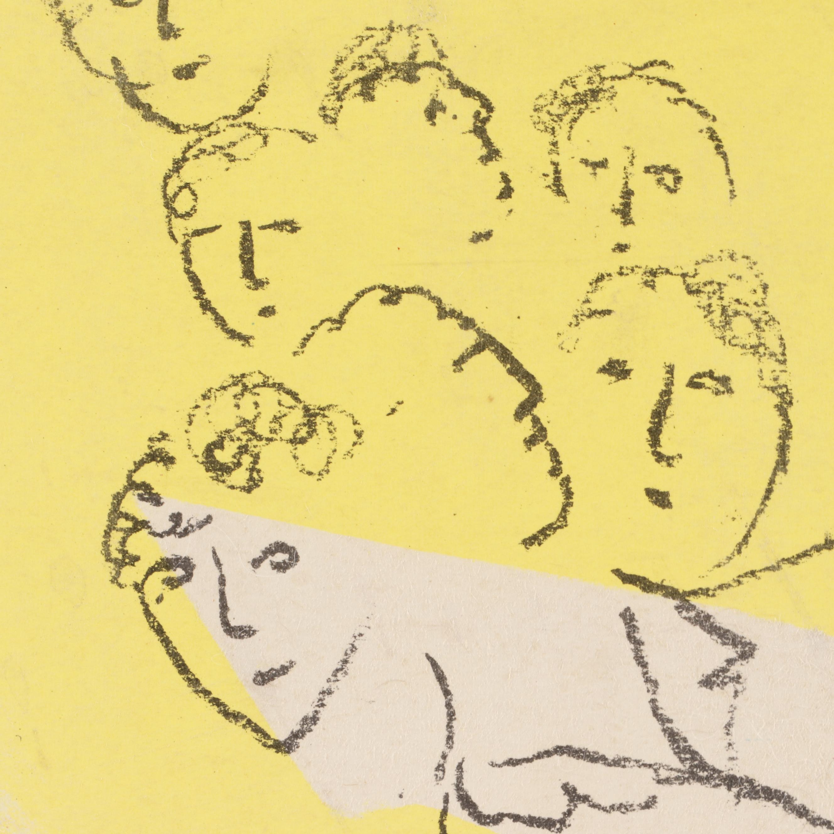 Marc Chagall 1969 Lithograph Exhibition Poster for Galerie Maeght