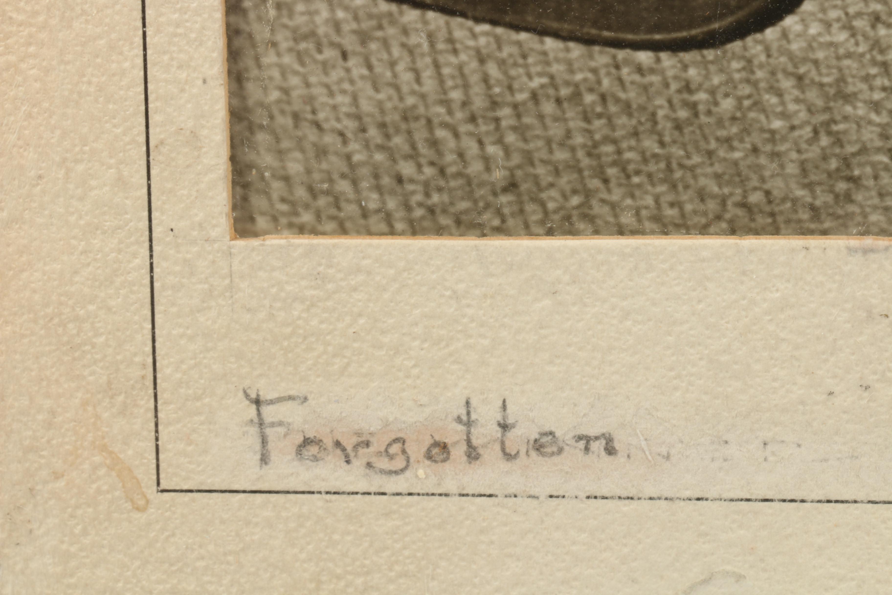 Mid 20th Century Photographic Prints "Forgotten" and "Her Highness"