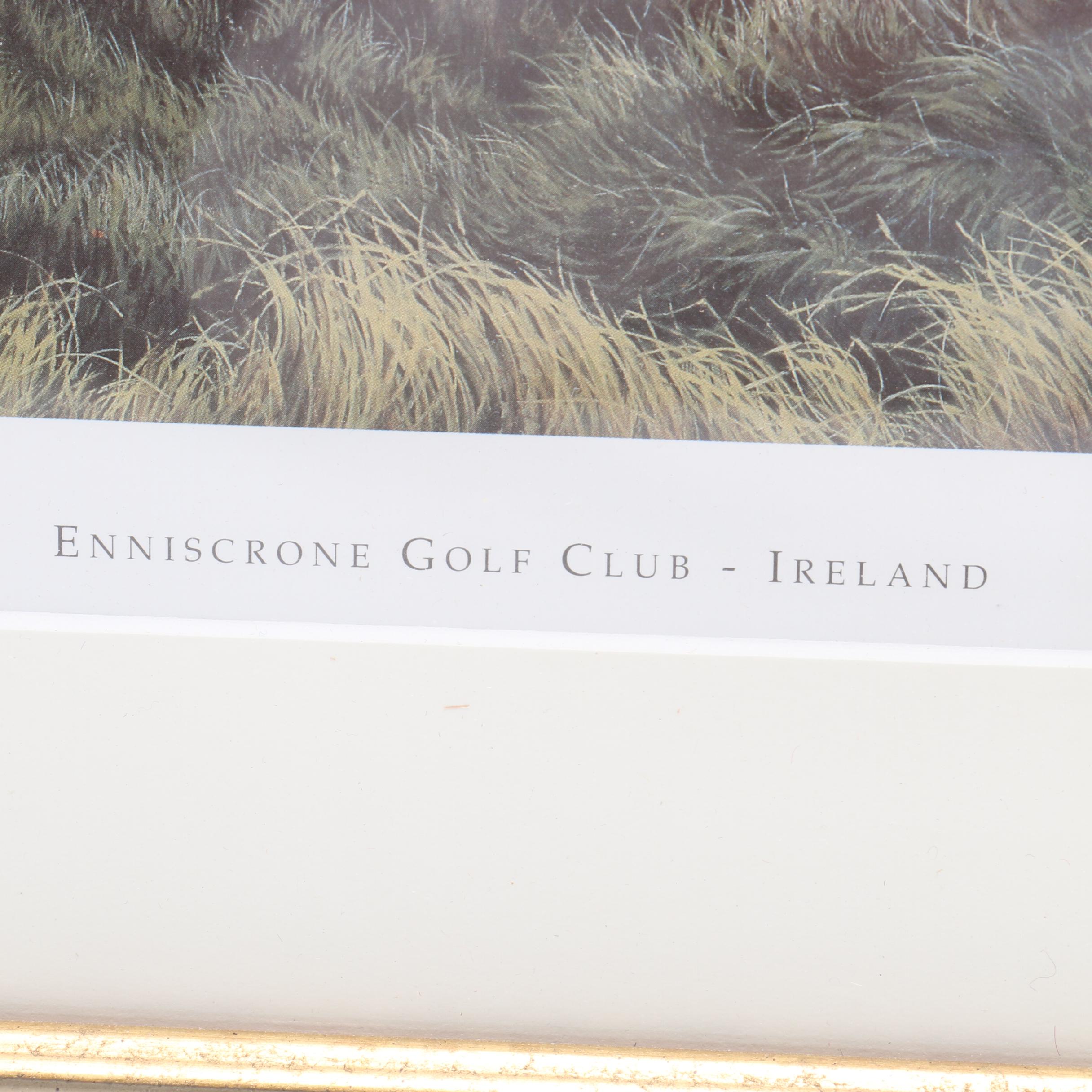 William Grandison Limited Edition Offset Lithograph "Enniscrone Golf Club"