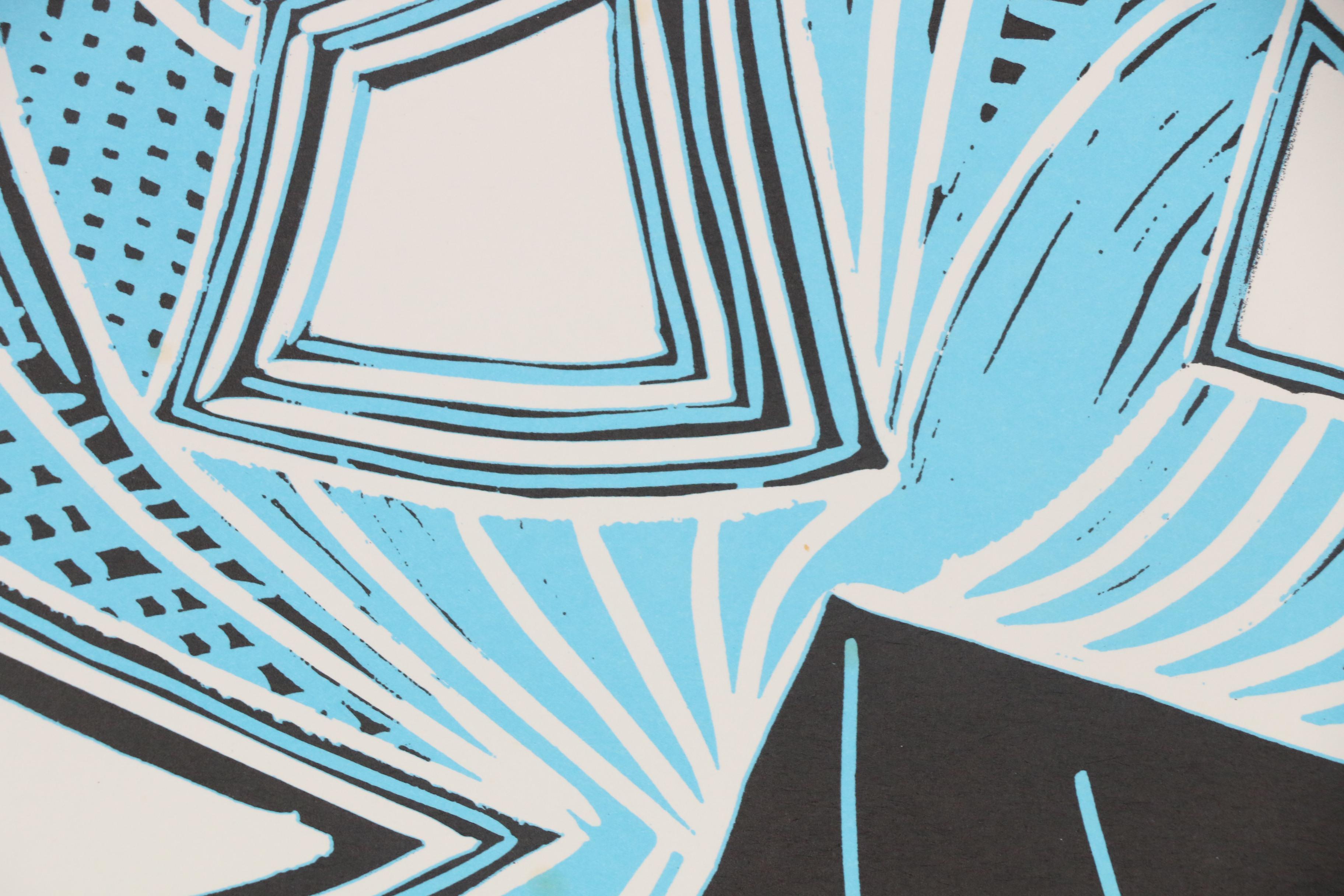 Lithograph after Pablo Picasso "Bacchanal with Pair of Lovers"