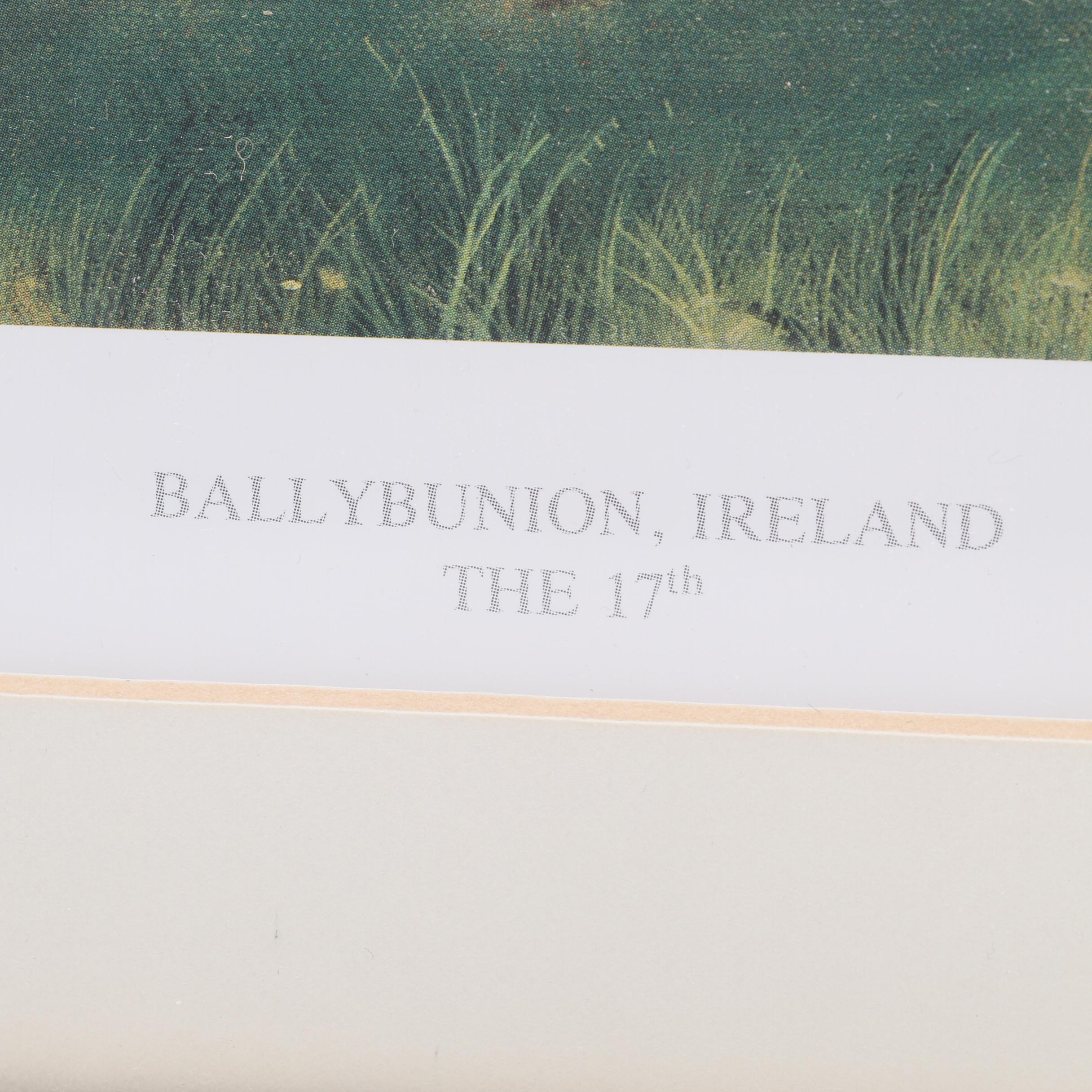 Graeme Baxter Offset Lithograph "Ballybunion, Ireland The 17th"