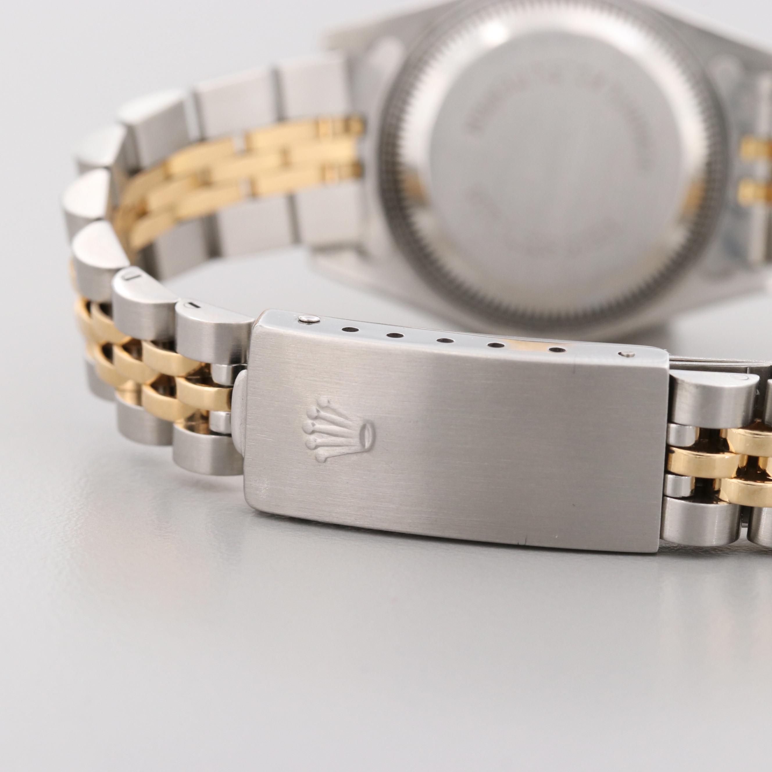 Rolex Datejust Stainless Steel and 18K Yellow Gold Watch With Date, 1986