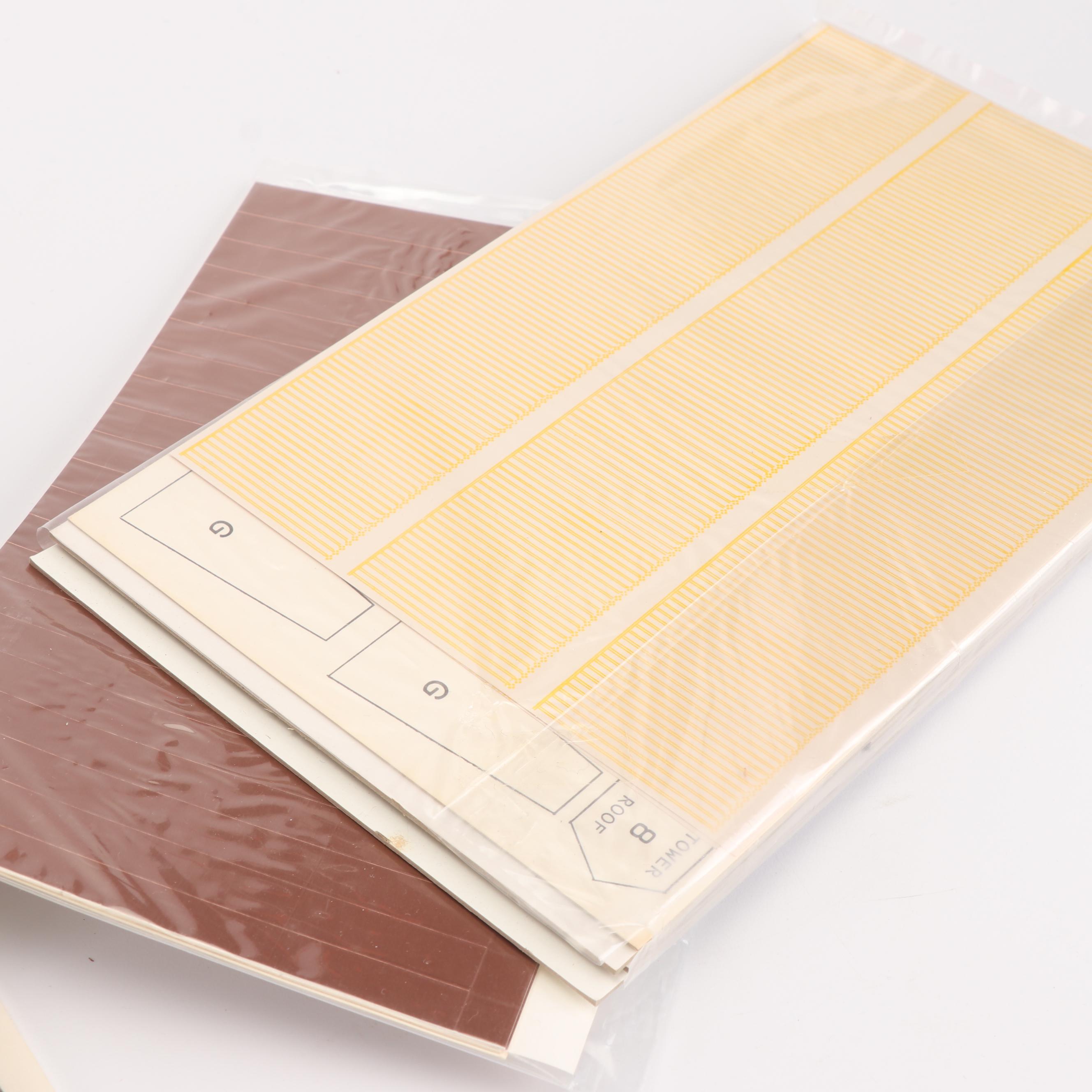 Scale Structures Ltd. Building and Structure Model Kits, Mid-20th Century