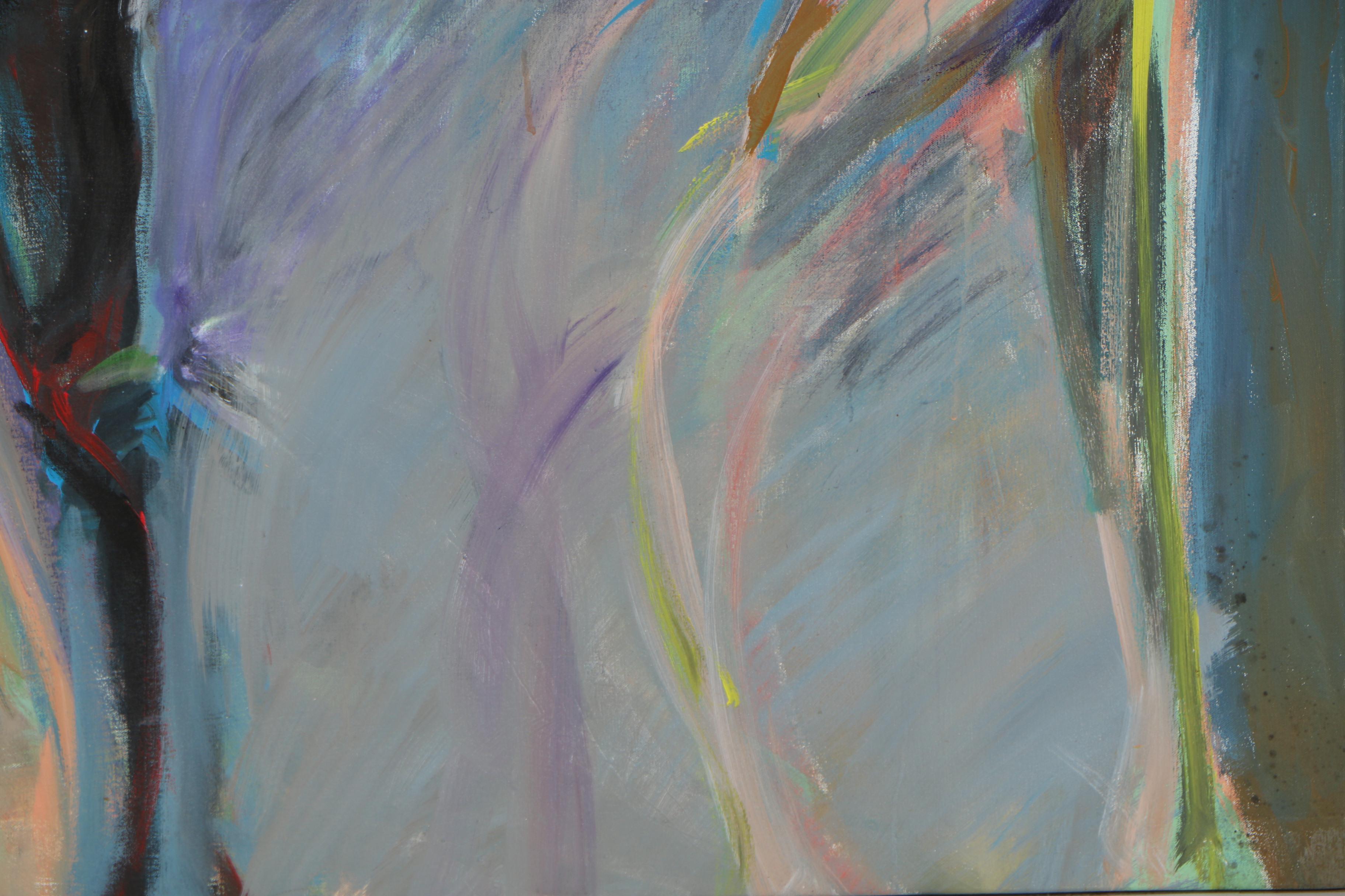 Esther Liu Monumental Figural Oil Painting