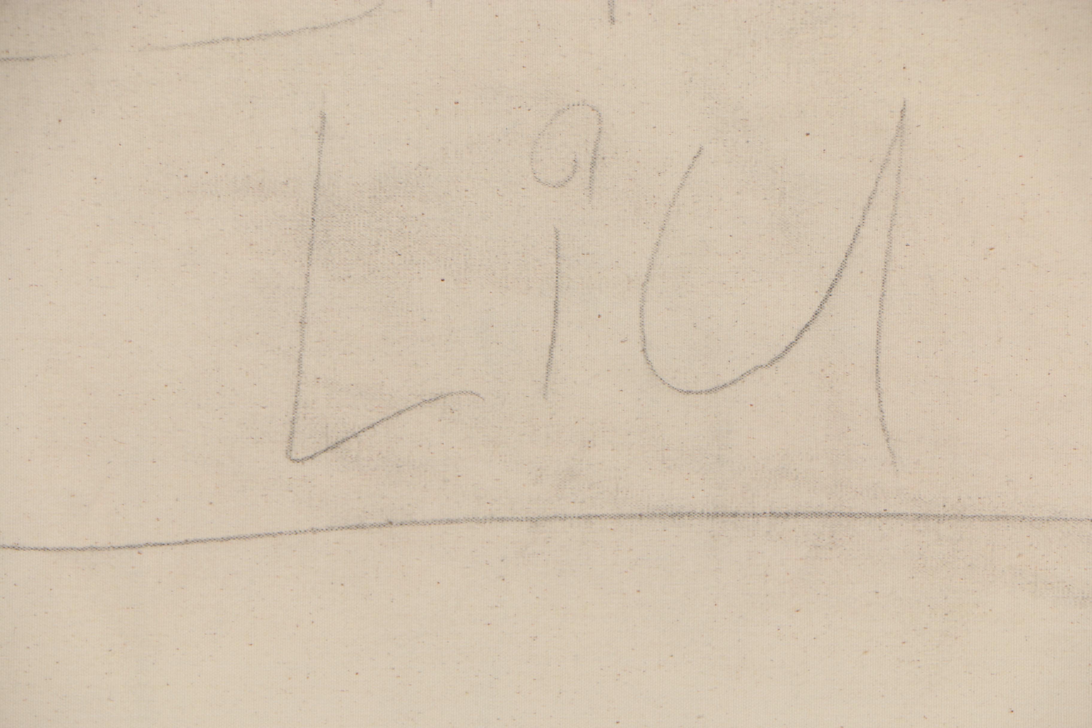 Esther Liu Monumental Figural Oil Painting