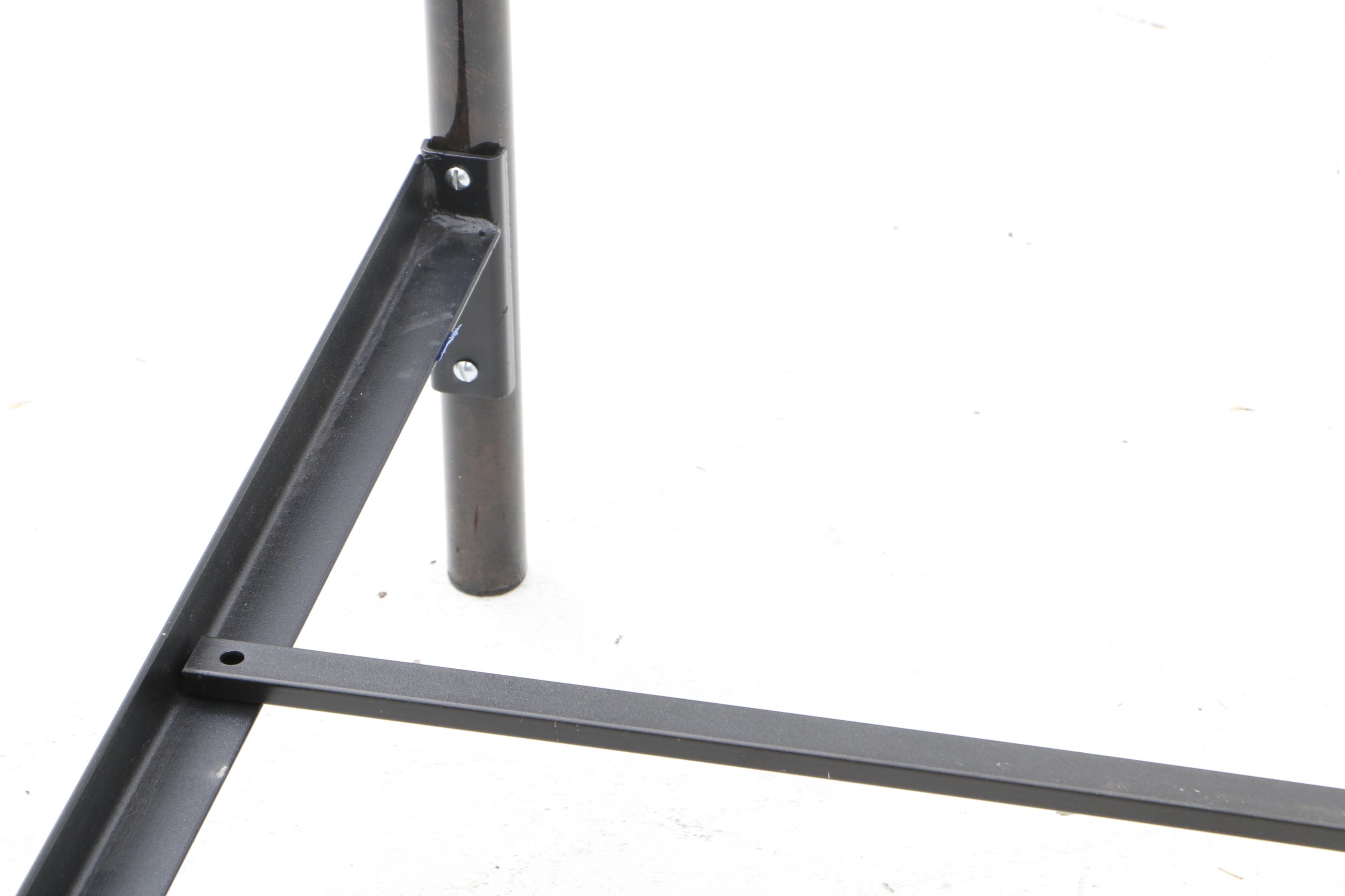 Amanda Sutton Designs Metal Queen Size Bed Frame by Wesley Allen Furniture