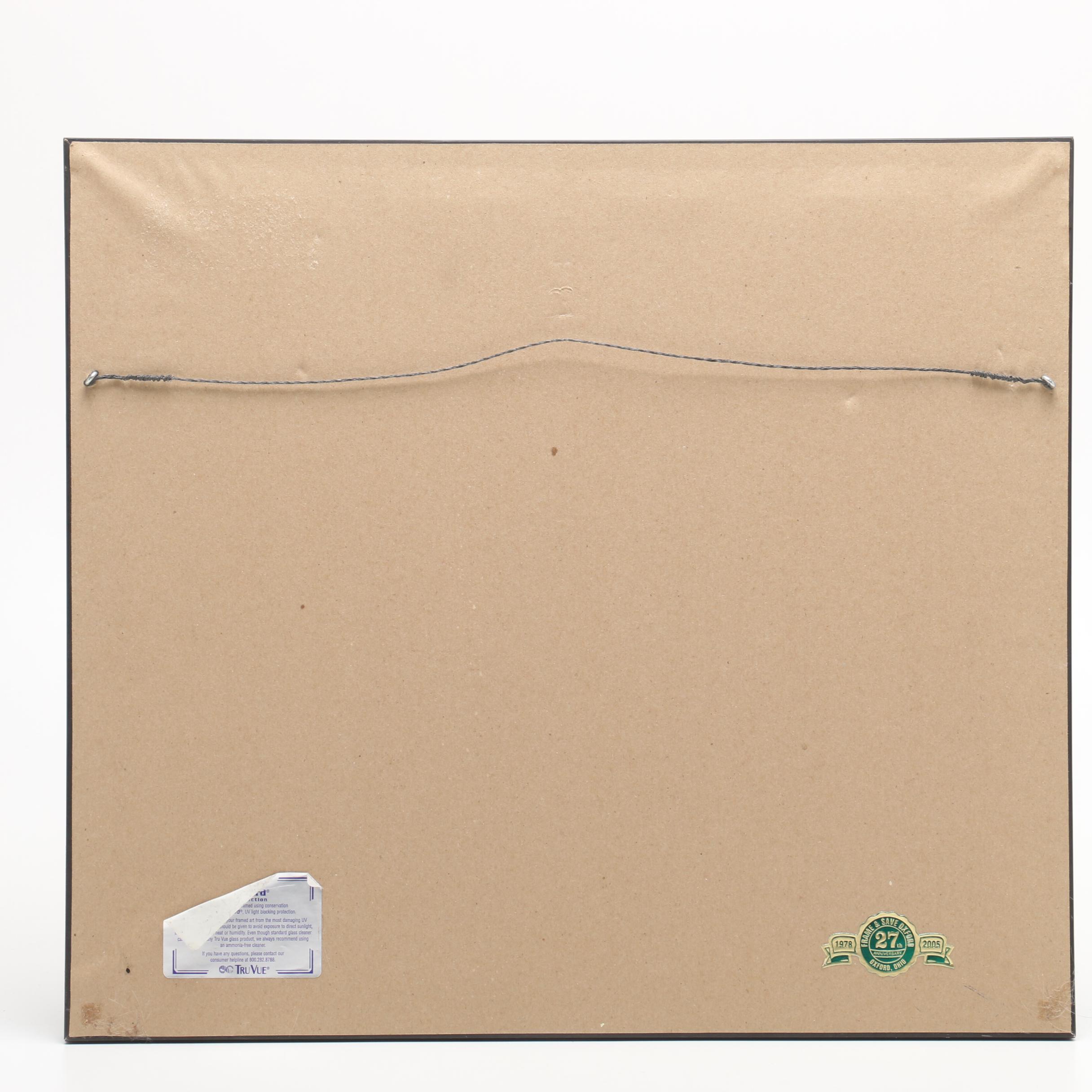 Hand Colored Intaglio Print "Le Bon Genre, No. 111 Mademoiselle Busc et Monsieu"