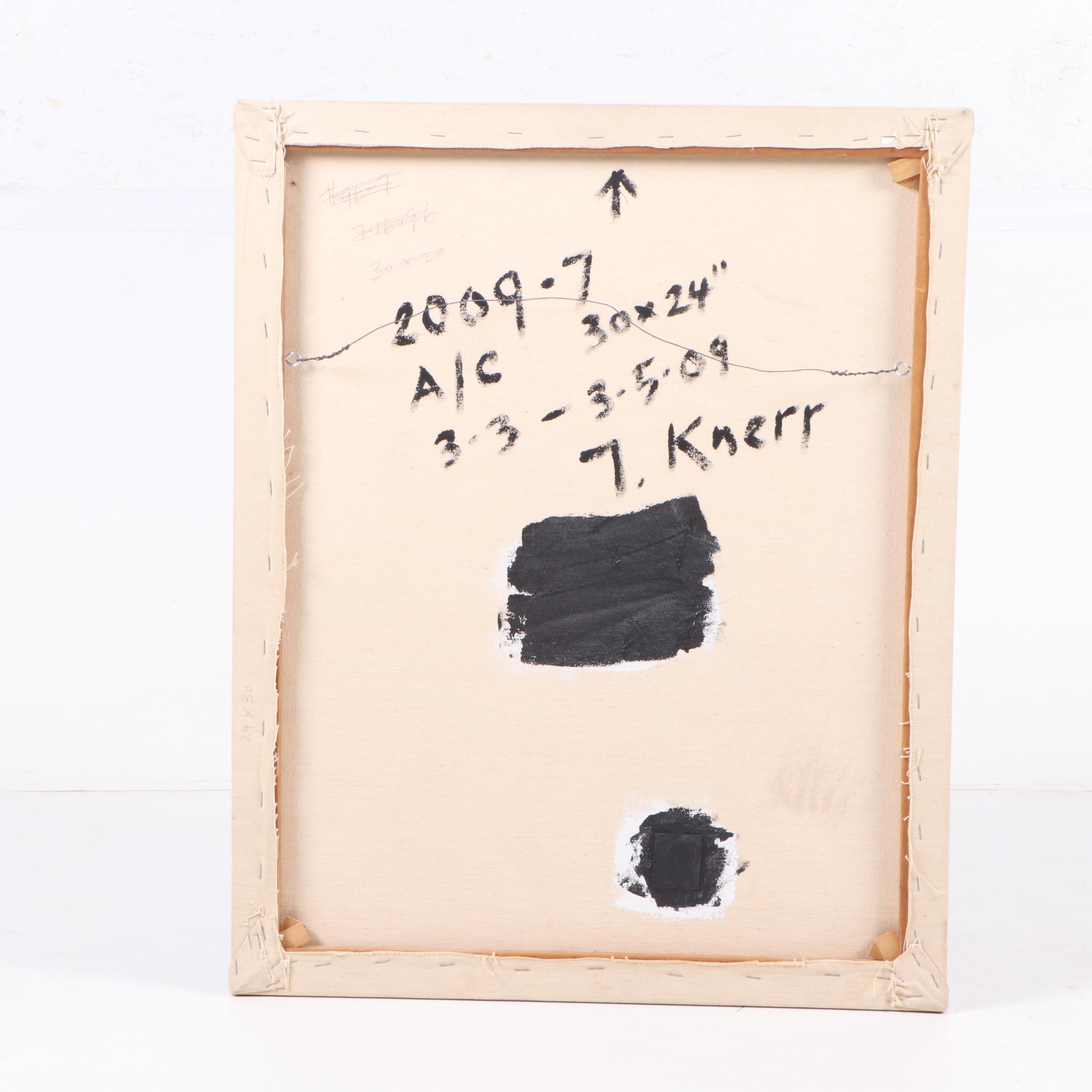 Ted Knerr Oil Painting