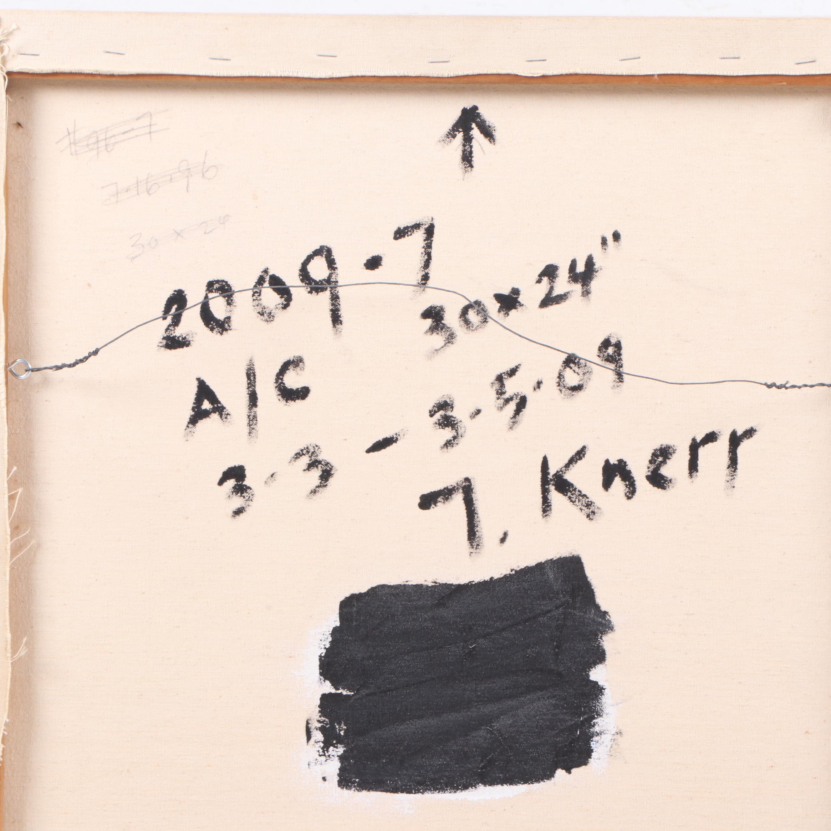 Ted Knerr Oil Painting