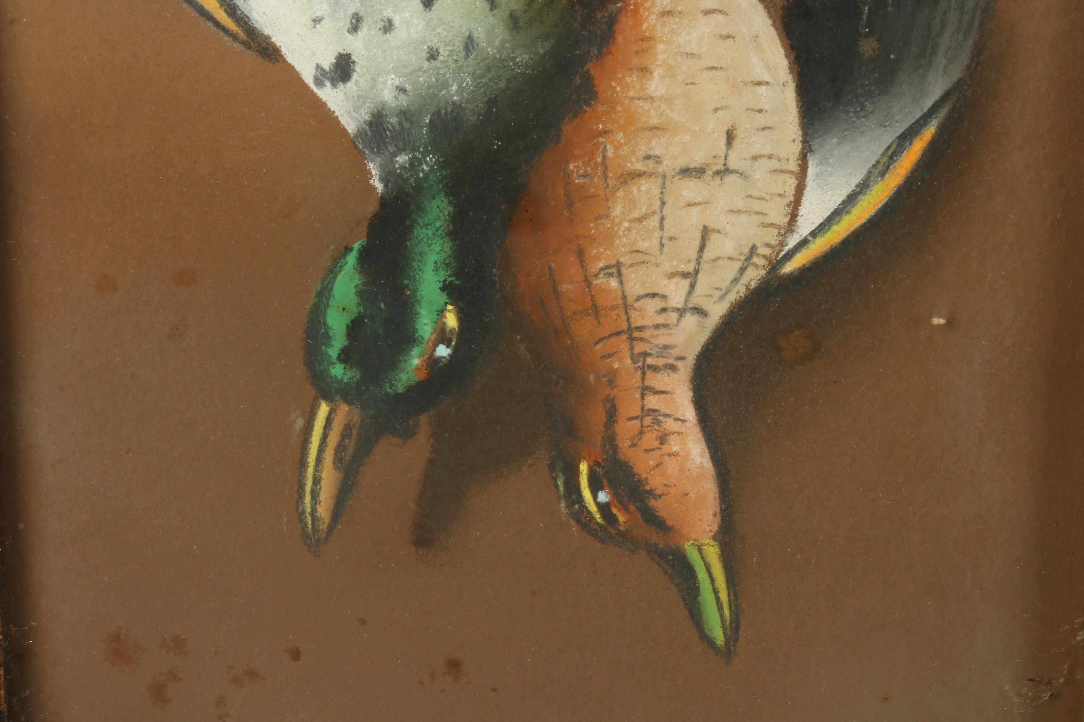 Still Life Triptych Pastel Drawing