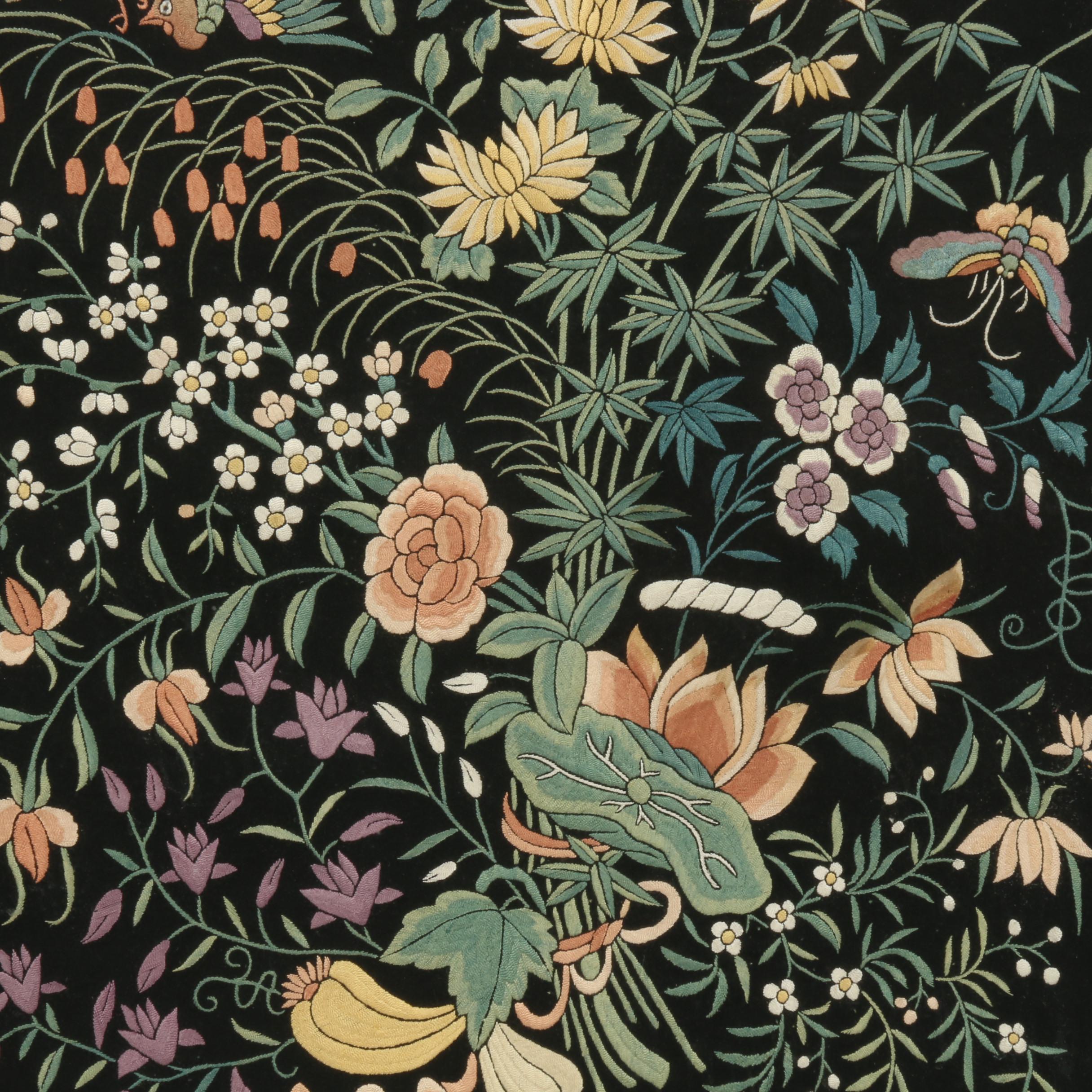 Fine Floral Embroidery
